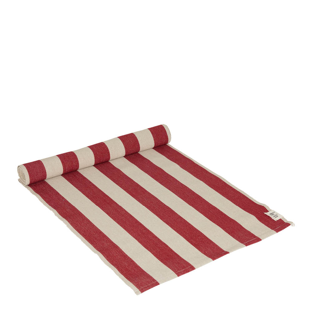Fondaco Amalia bordslöpare 40x140 cm röd