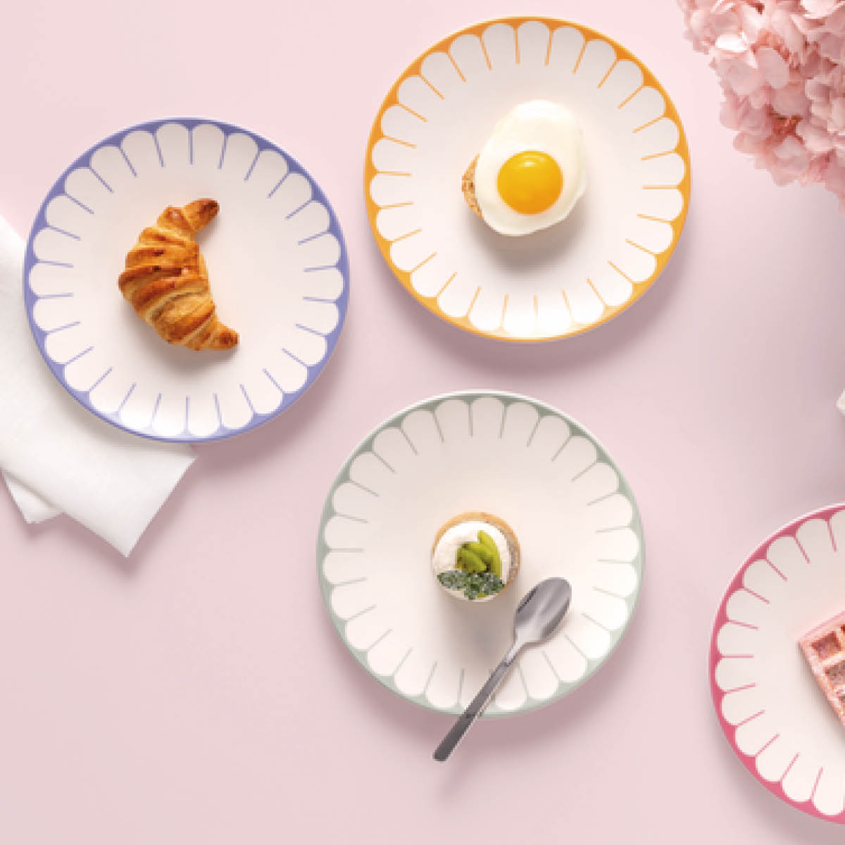 Villeroy & Boch Fleur Bleu Lautanen 21 cm Sininen