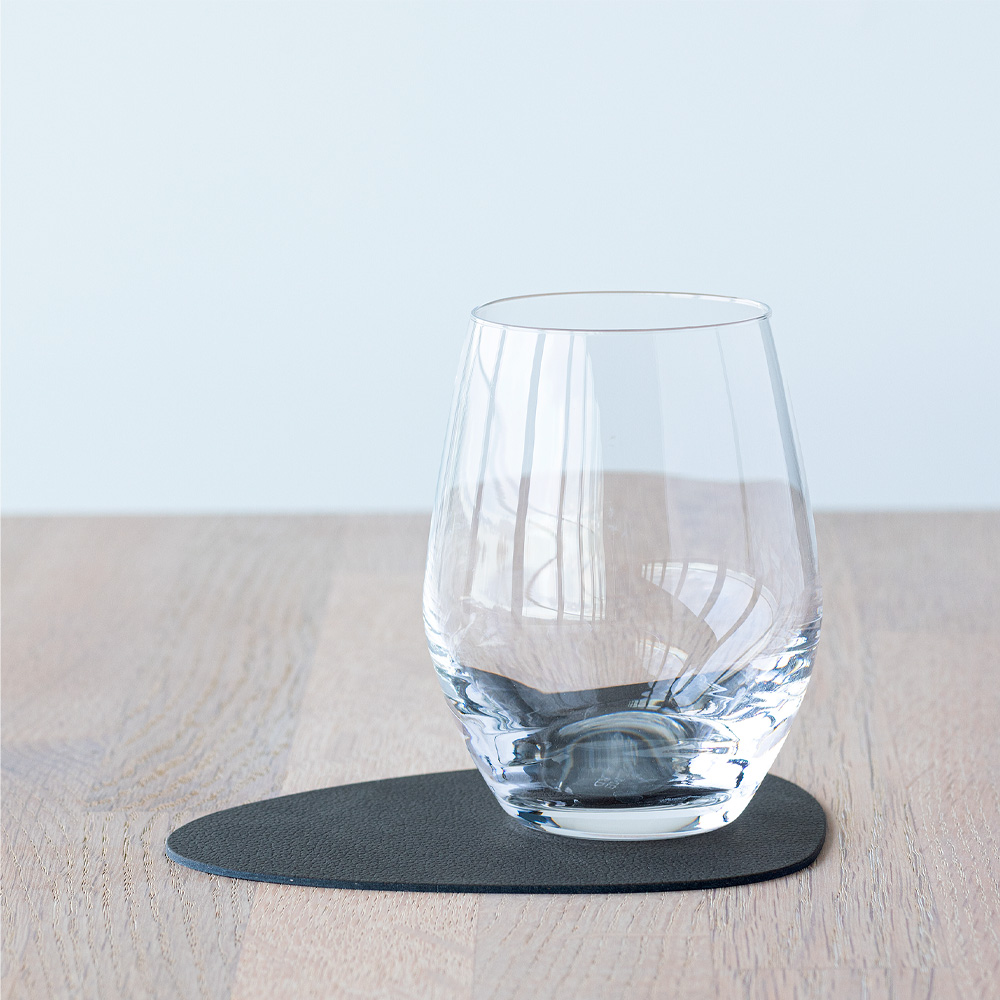 LIND DNA Curve Nupo glassbrikke 11x13 cm caviar