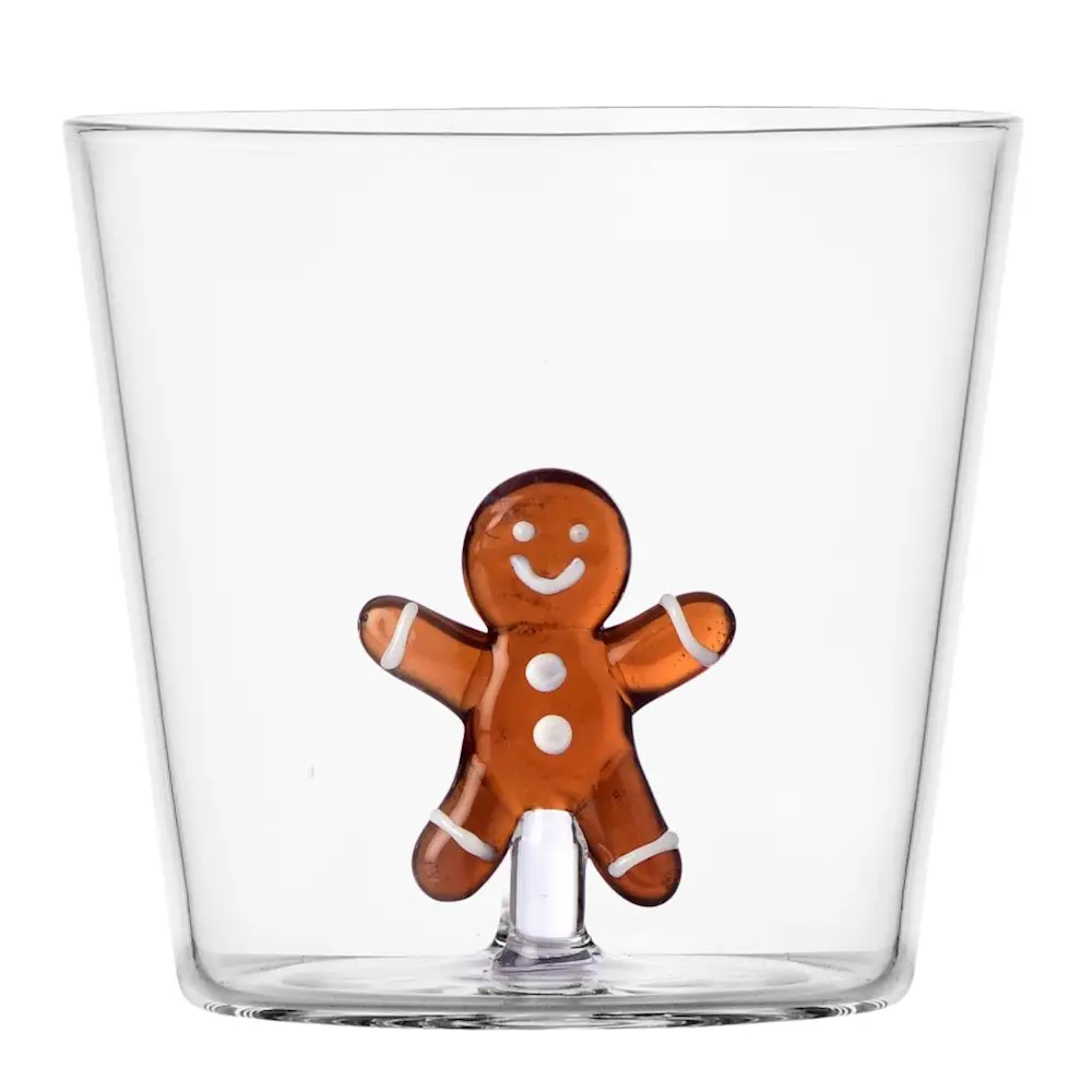 Sweet & Candy drikkeglass 30 cl pepperkake