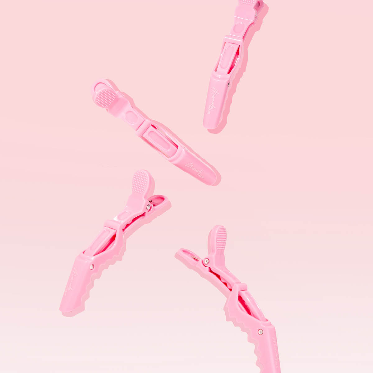 Mermade Grip hårklype 4 stk rosa