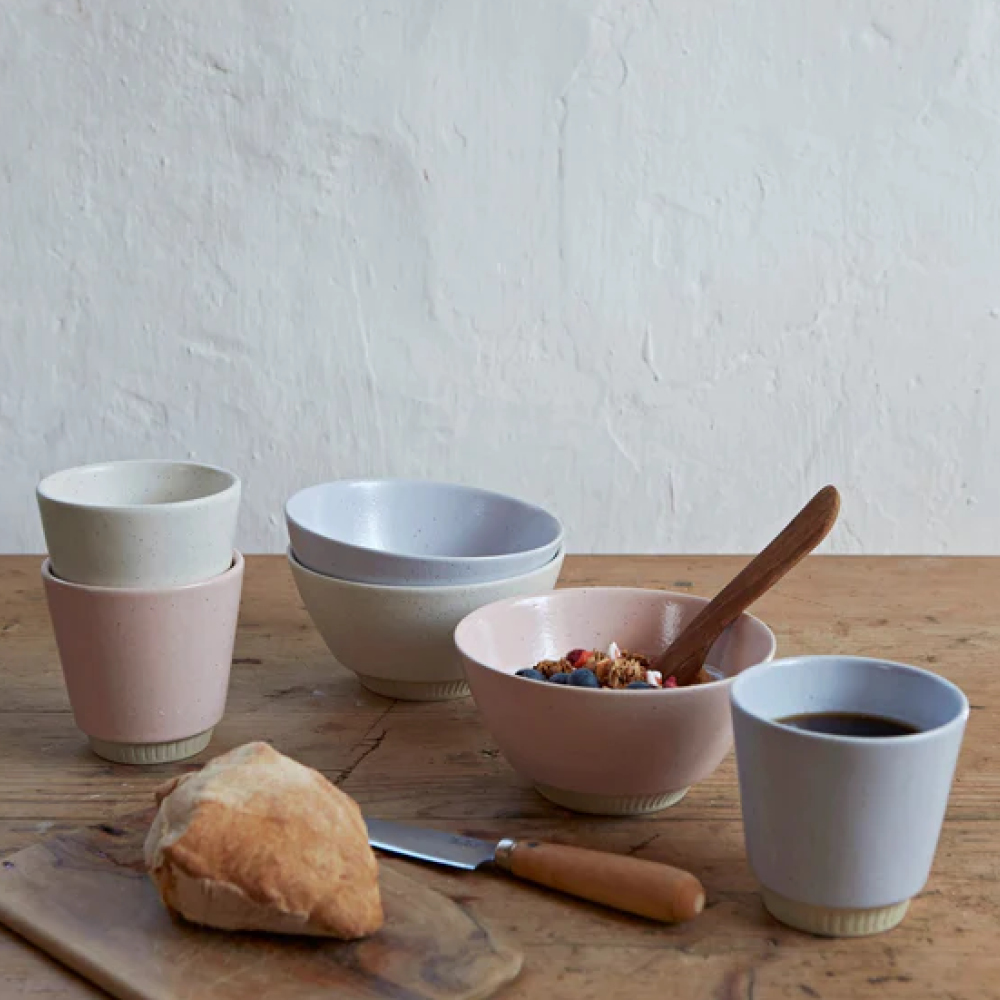 Knabstrup Keramik Colorit bolle 14 cm lys lilla