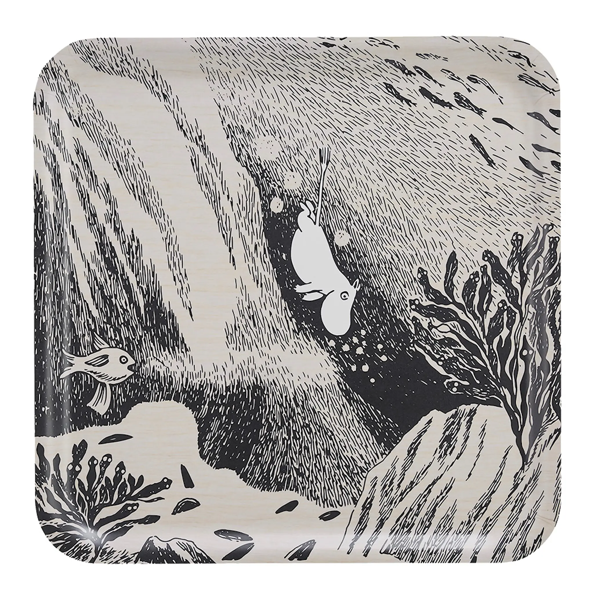 Muurla Mummi brett 33x33 cm dykket