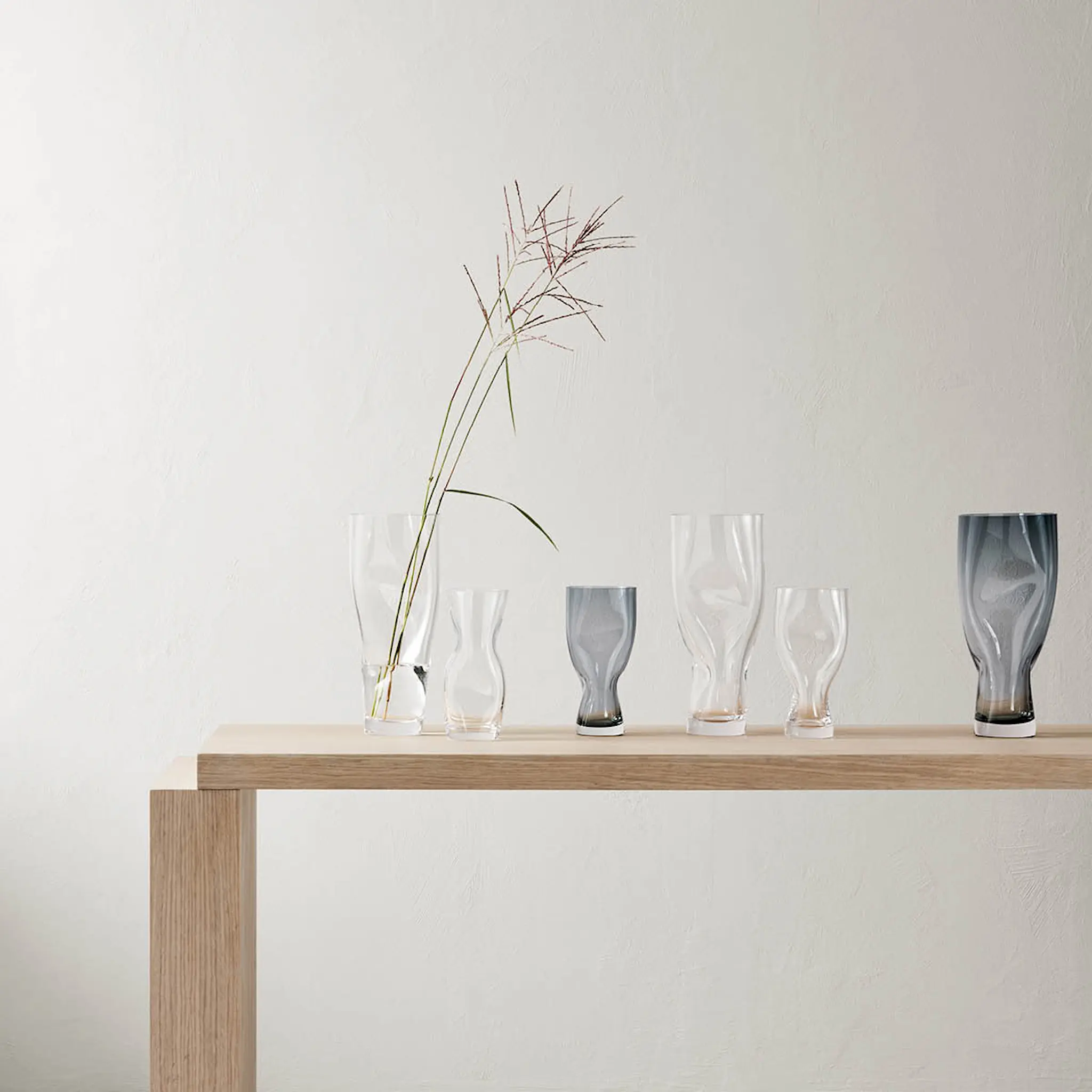 Orrefors Squeeze Maljakko 23 cm Sininen