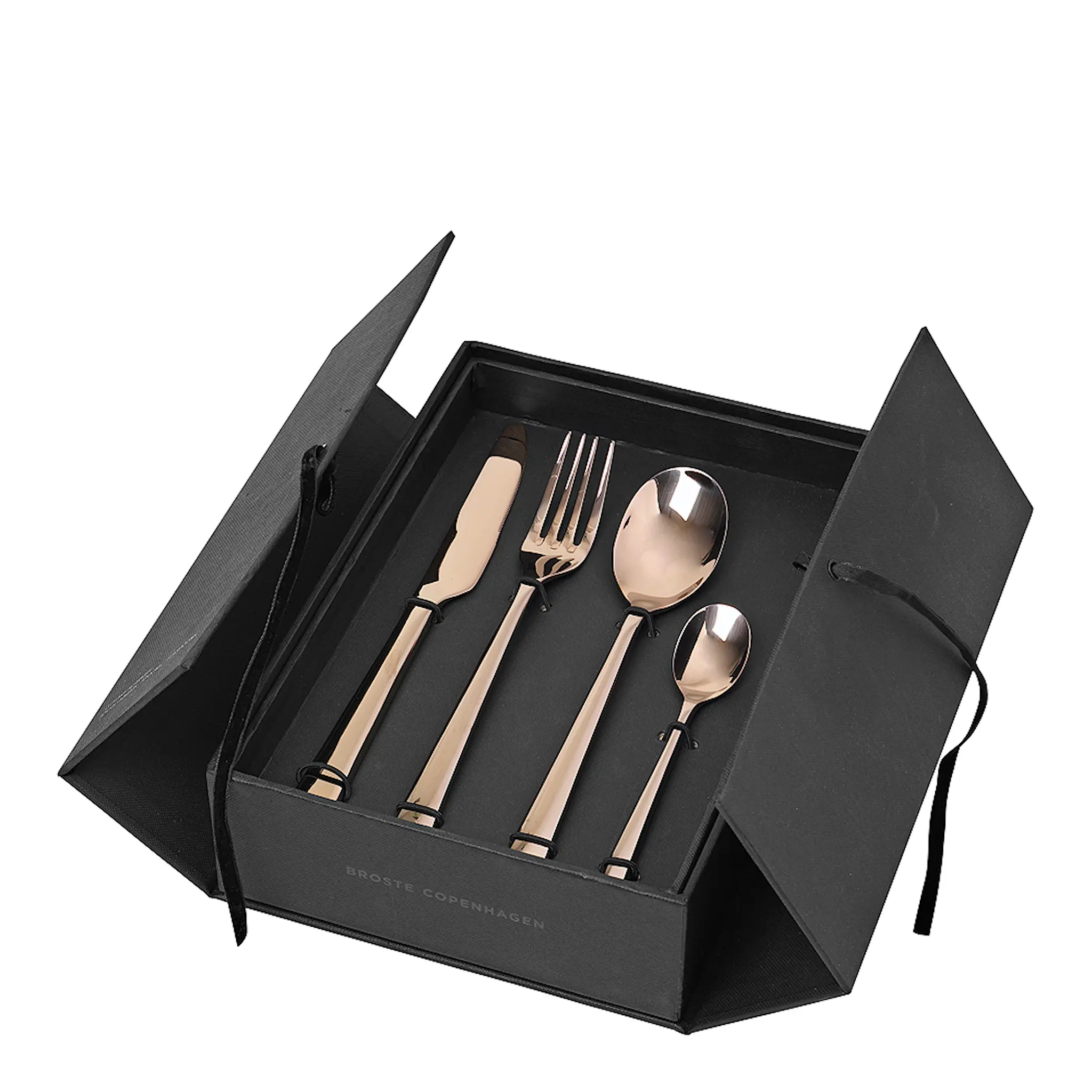 Broste Copenhagen Hune Bestickset 16 delar Roséguld
