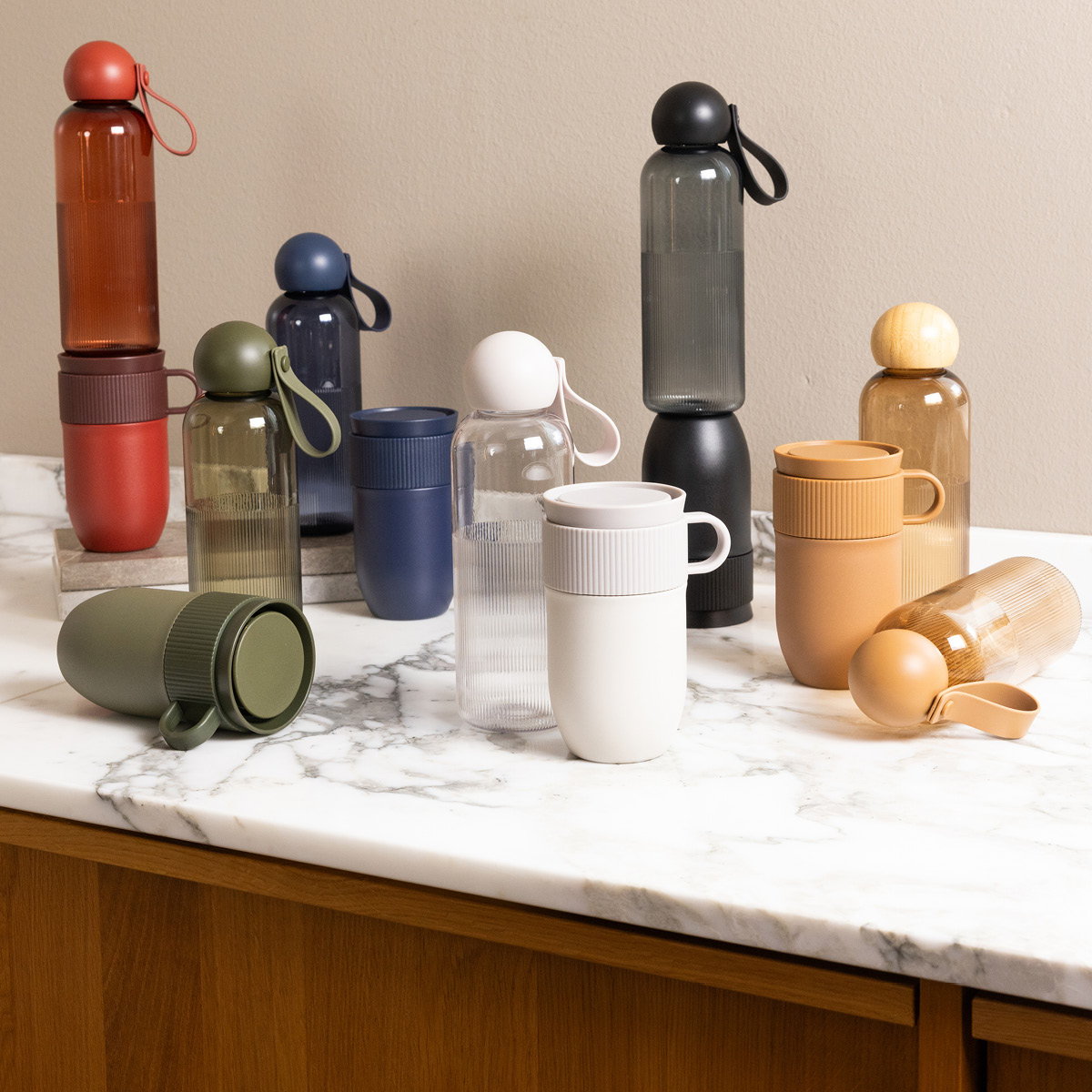 Sagaform Ted Termosmuki 28 cl Vihreä