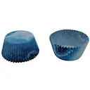 bAYk Muffinsform 7x5x3,5 cm 50-pack Blå/Vit
