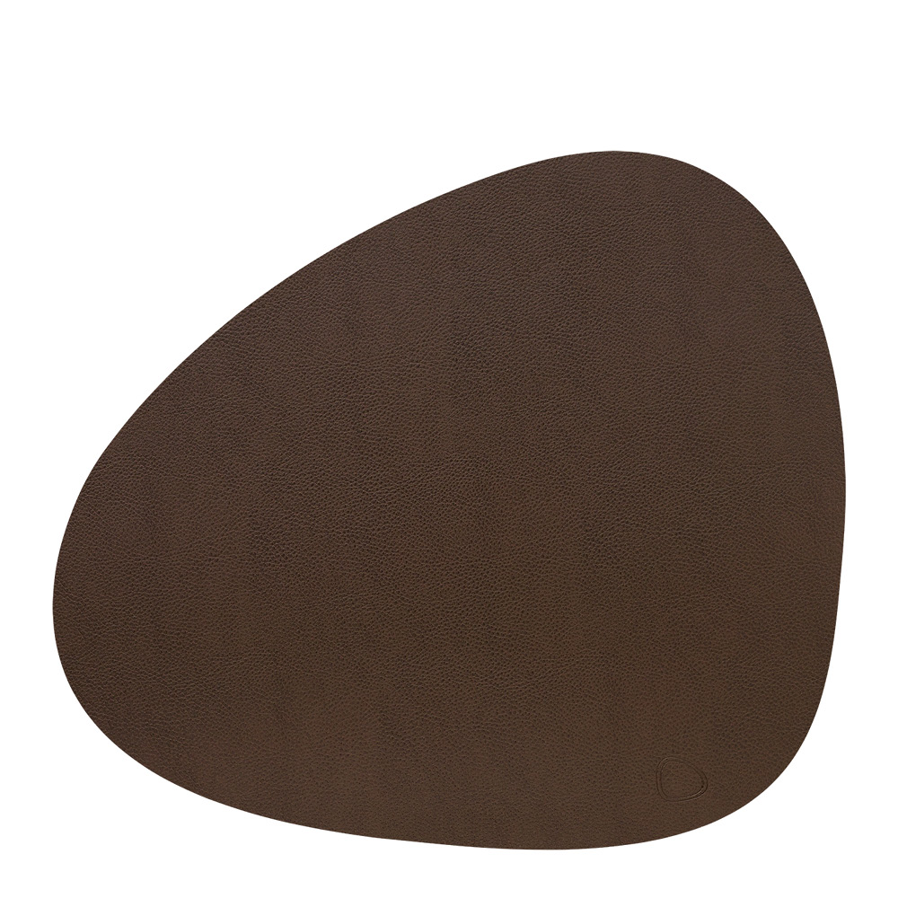 LIND DNA - Curve Leather Serene Pöytätabletti 37x44 cm Hazel