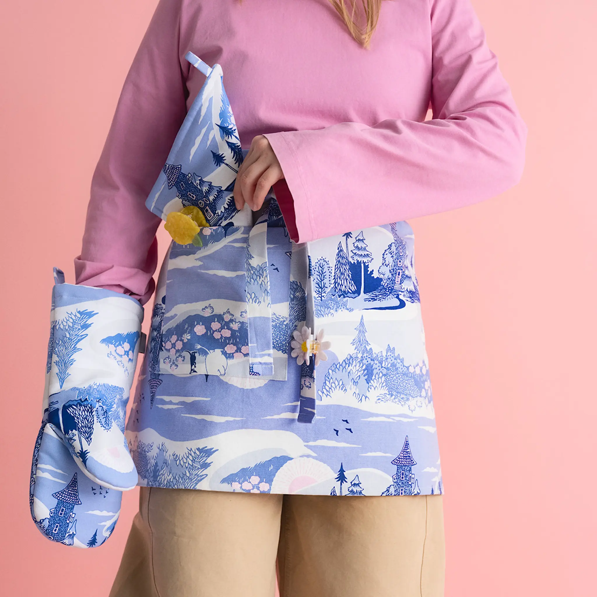 Moomin Arabia Mummi gryteklut 22x22 cm 2 stk Endelig hjemme hover