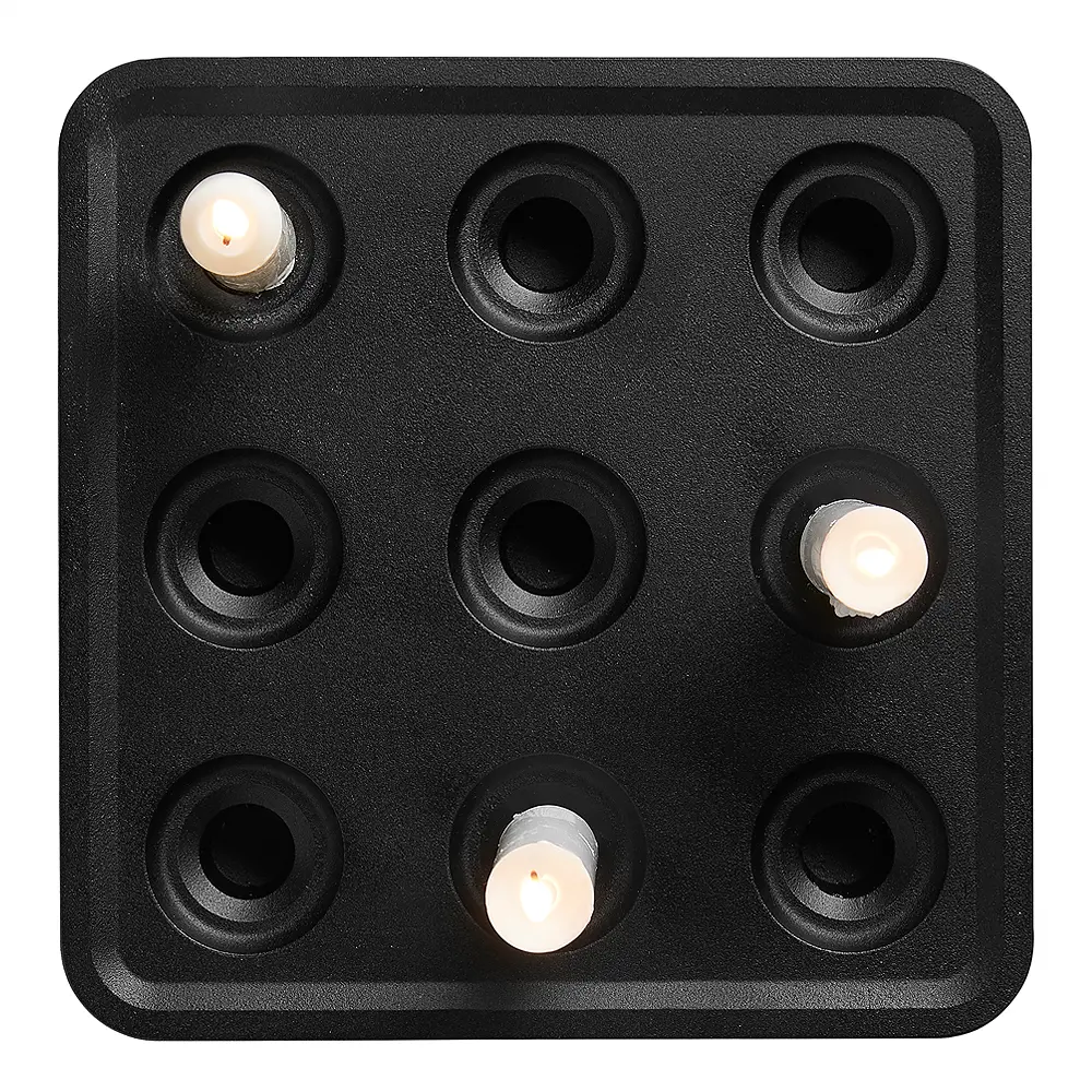 Stumpastaken Small Kynttilänjalka Musta