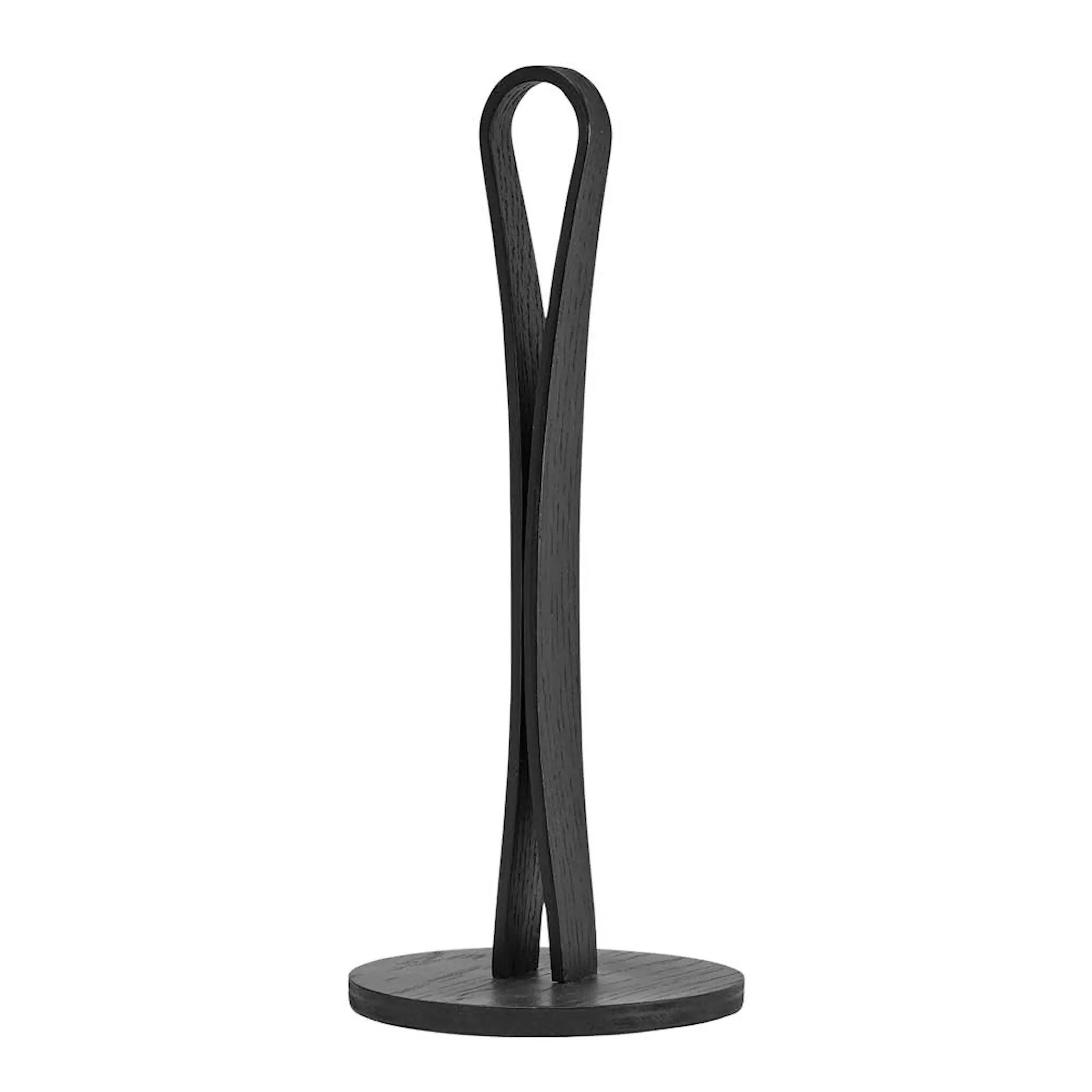 Cooee Woody tørkerullholder 30 cm svart/eik