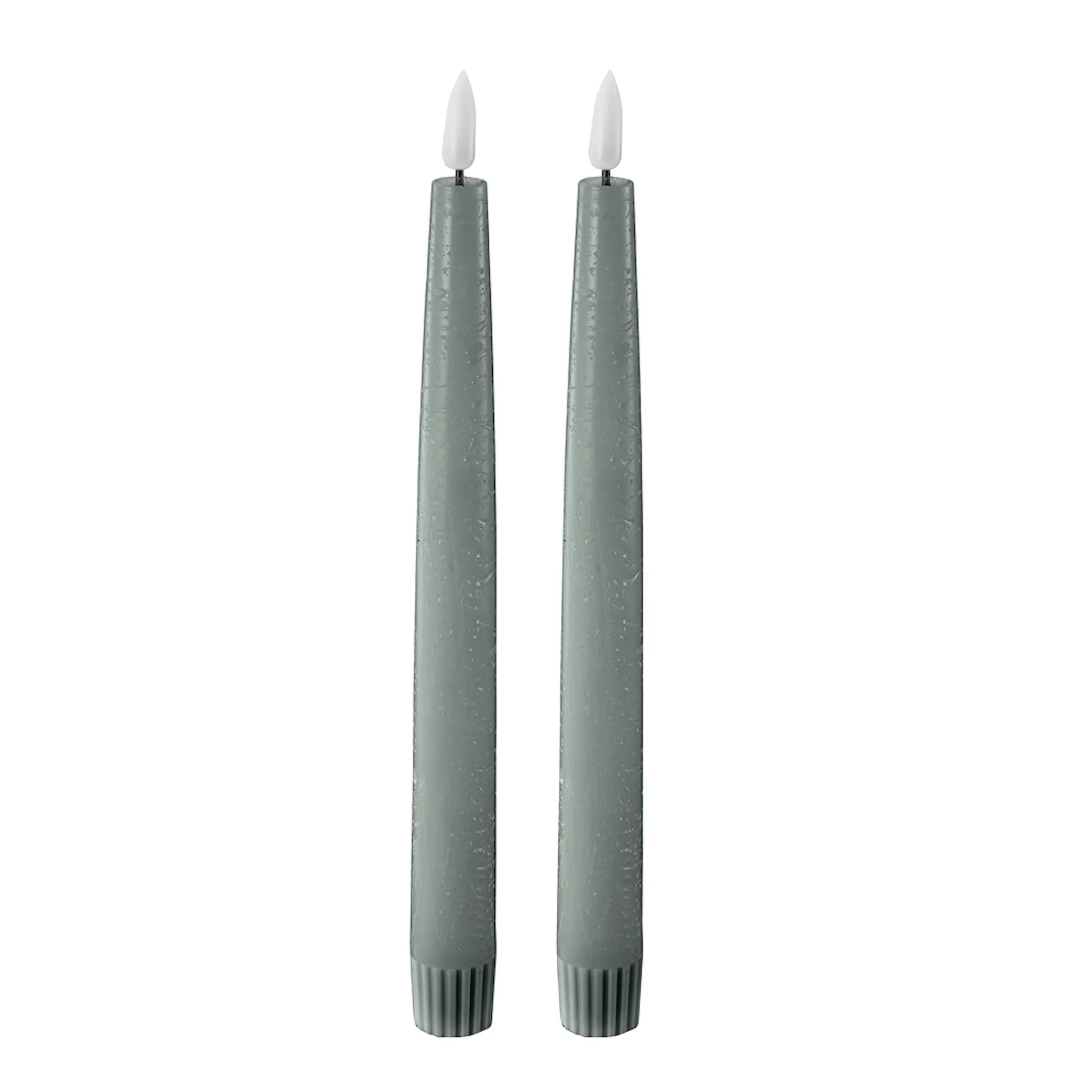 Edelweiss LED Kruunukynttilä 2,2x22 cm 2 kpl  Sage