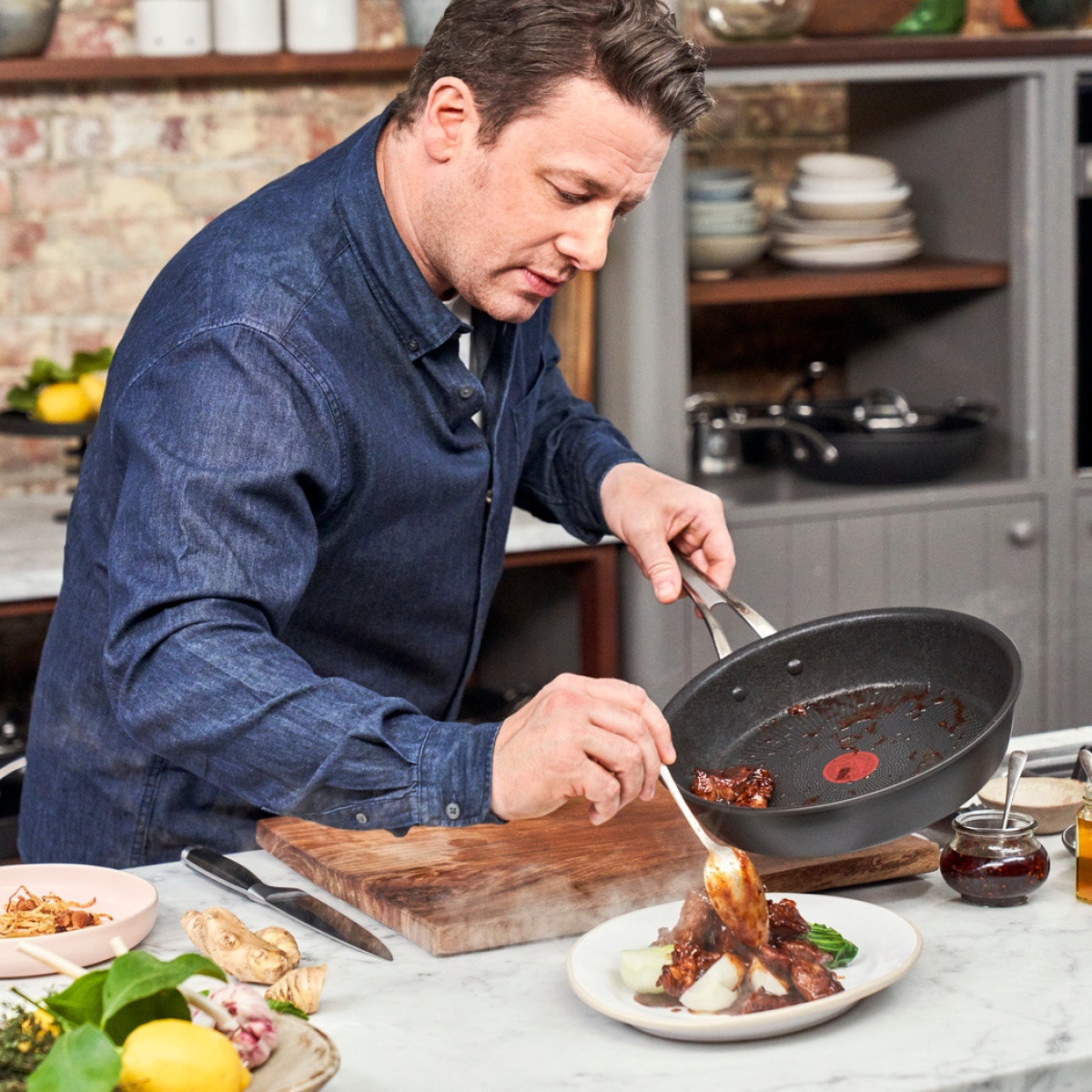 Tefal Jamie Oliver Grytset 5 delar Tefal Cook's Classics HA