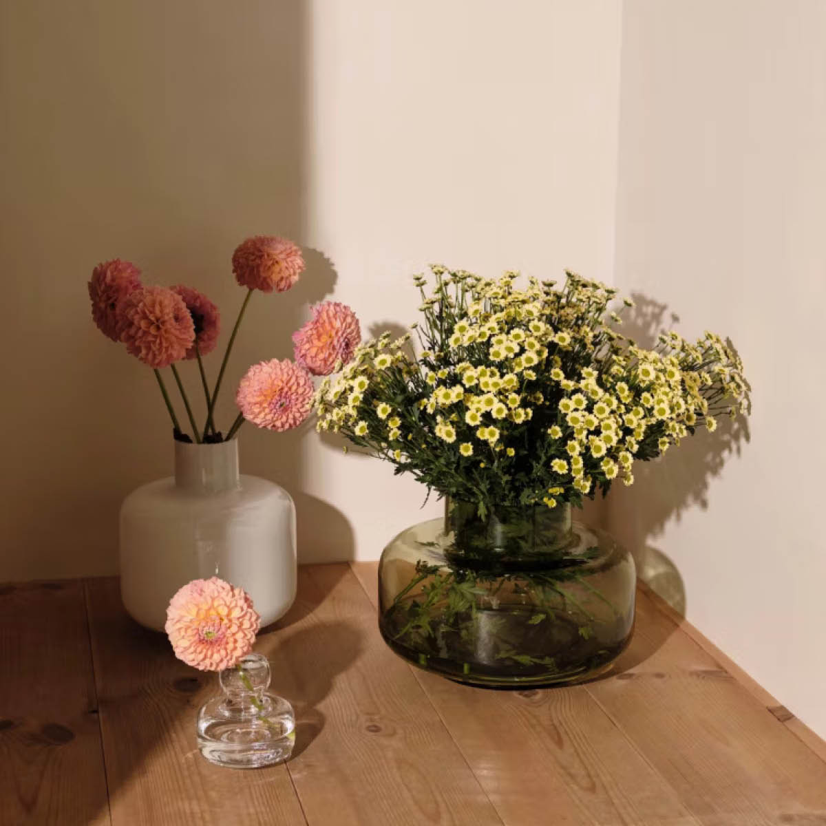 Marimekko Urna vase 21 cm oliven