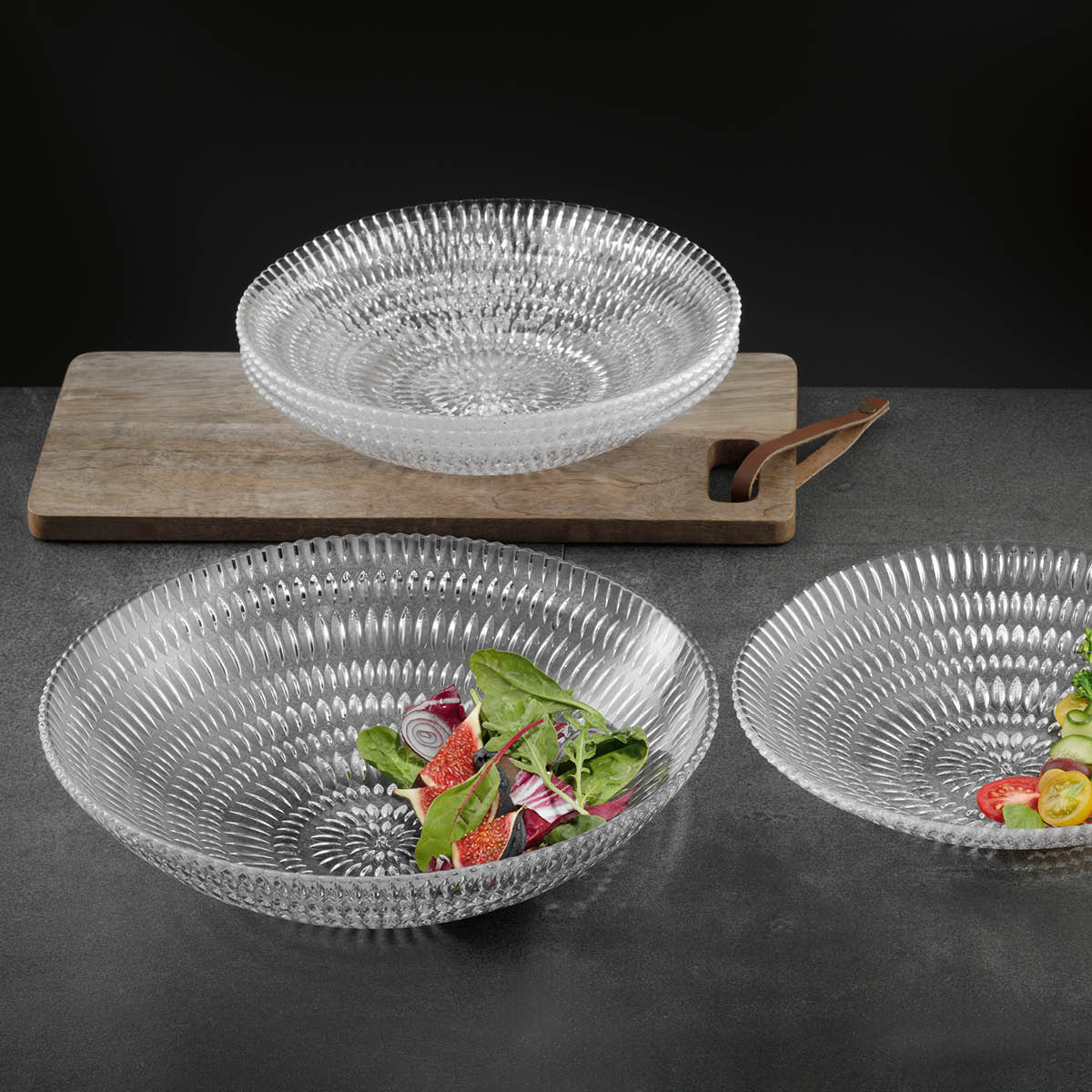 Nachtmann Ethno serveringsskål 30 cm kristallglas