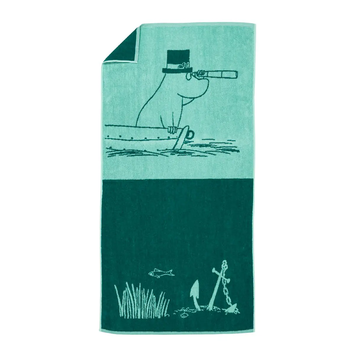 Moomin Arabia Mumin badhandduk 70x140 cm Muminpappan