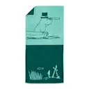 Mumin badhandduk 70x140 cm Muminpappan blågrön