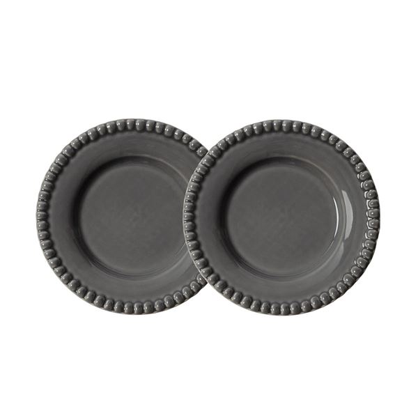 PotteryJo Daria Lautanen 18 cm 2 kpl Clean Grey
