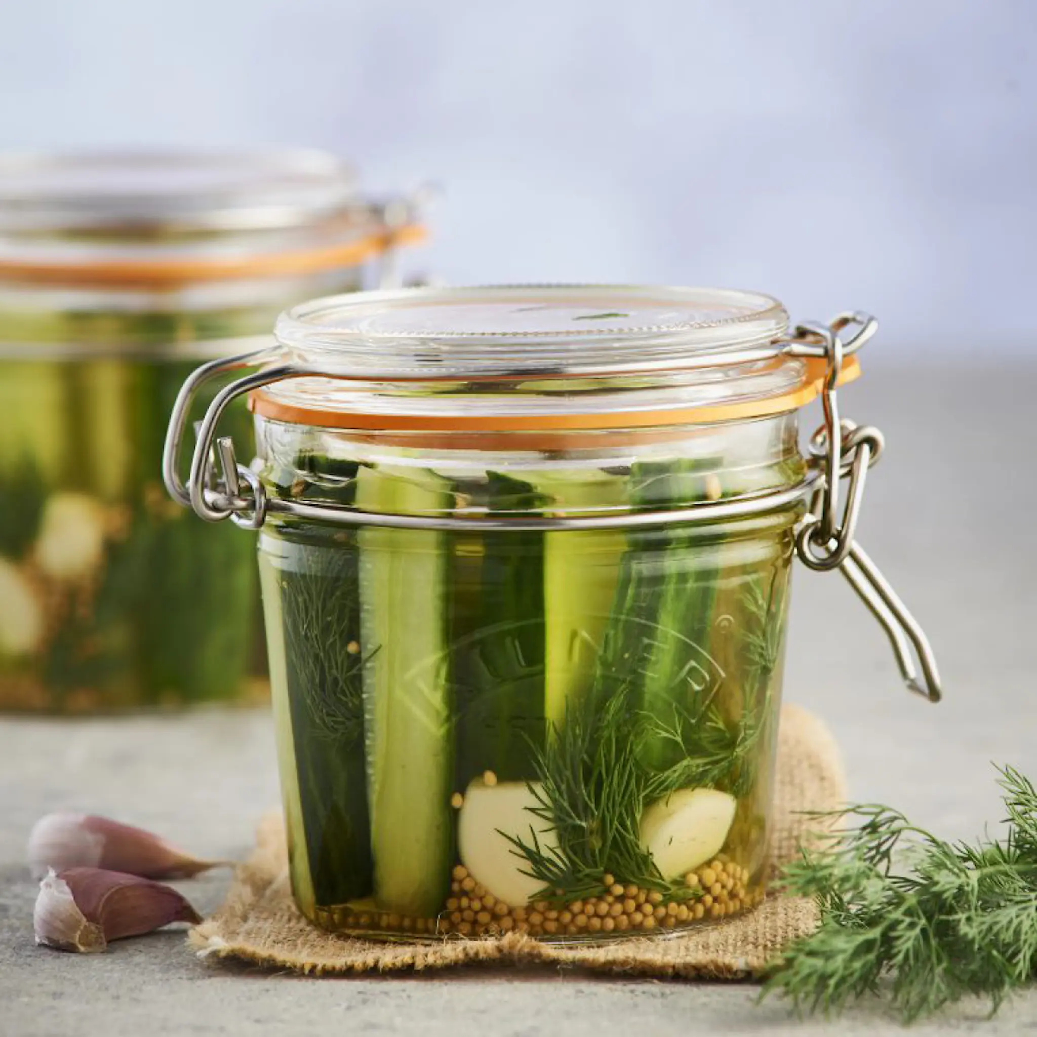 Kilner Clip Top konserveringsburk 0,35 L rund
