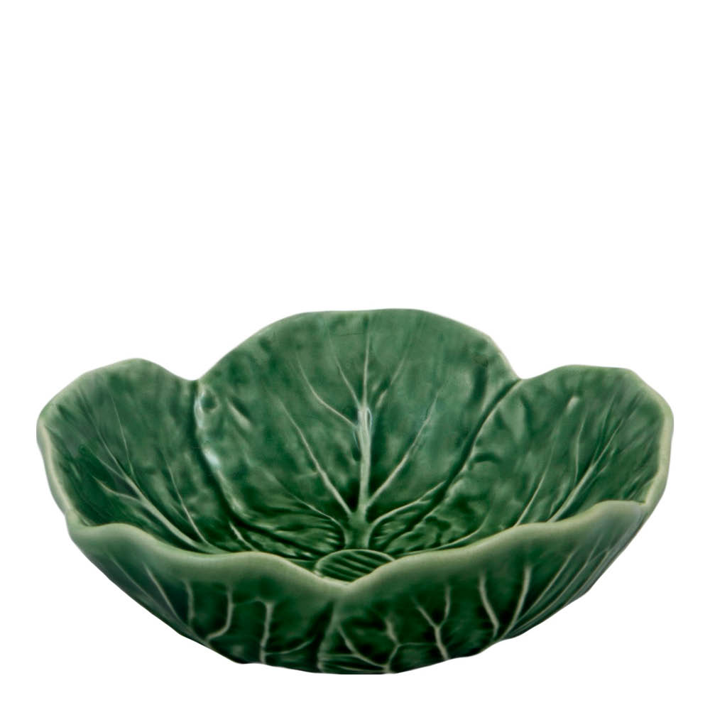 Bordallo Pinheiro Cabbage skål 12 cm 20 cl kålblad grønn