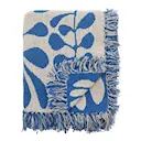 Nevine pläd 160x130 cm blå/natur