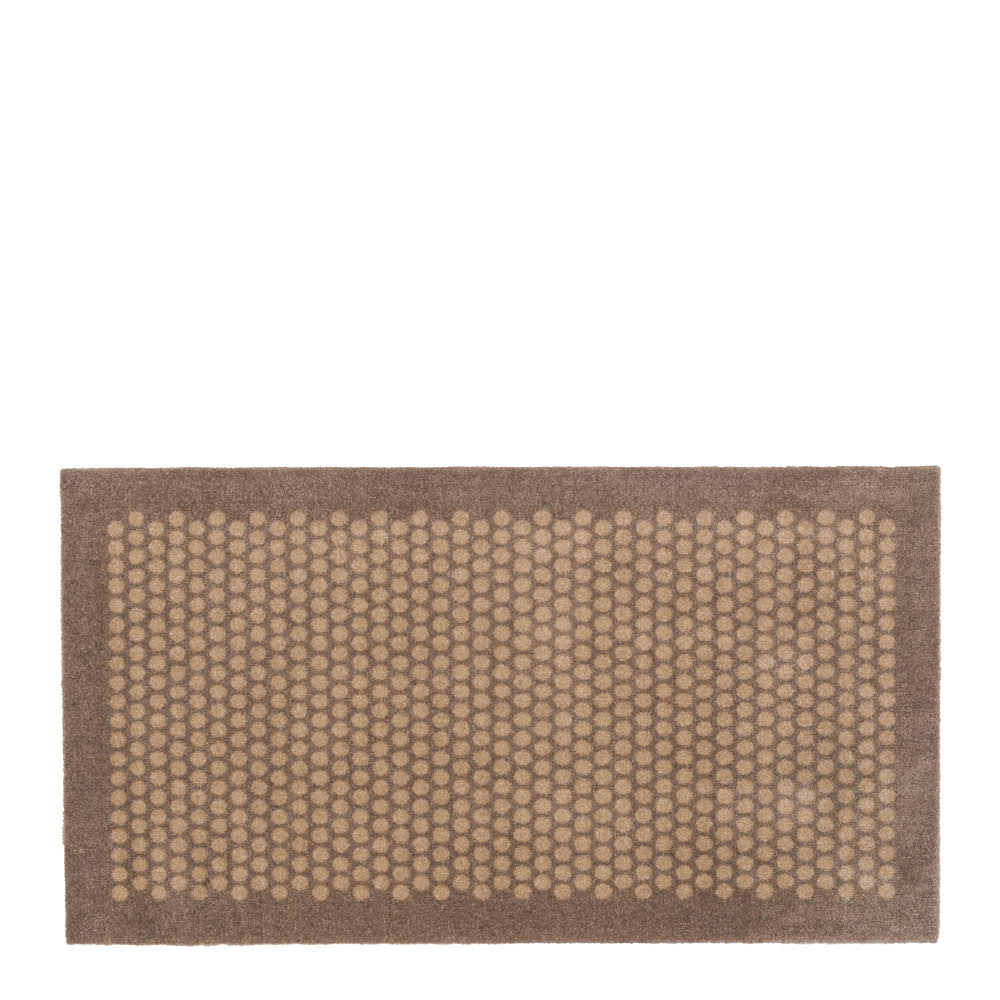 Tica Copenhagen Dot gulvmatte 120x67 cm beige