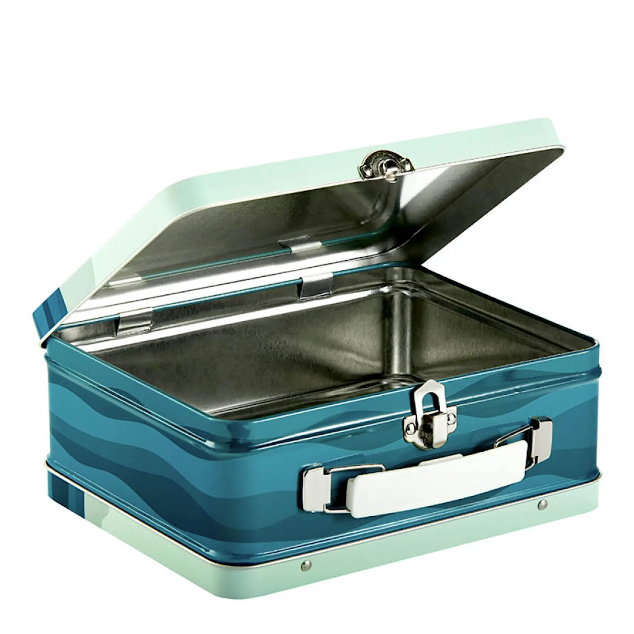 Blafre Lunnefågel plåtväska 16x19 cm blå