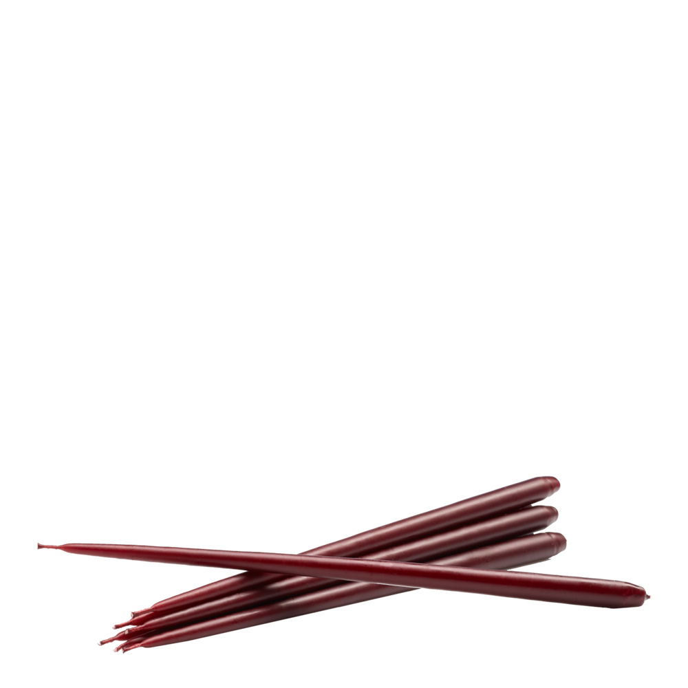 Stoff Nagel - Stoff Nagel Antiikkikynttilä 6 kpl Burgundy