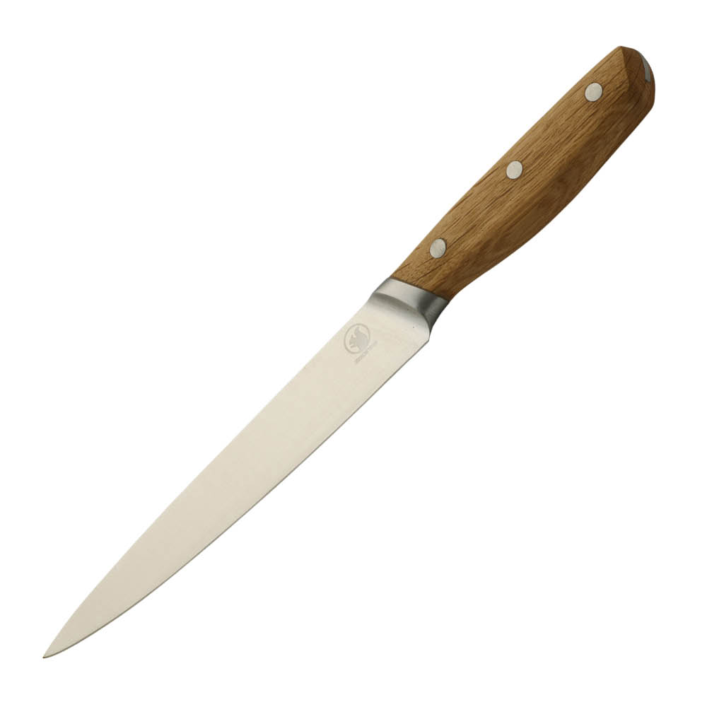 Morsö - Bosco viipalointiveitsi 20 cm teräs/tammi