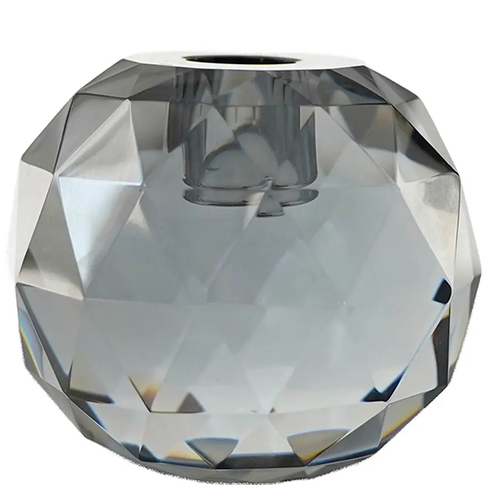 Vera Kynttilänjalka 9,5x9,5 cm Harmaa