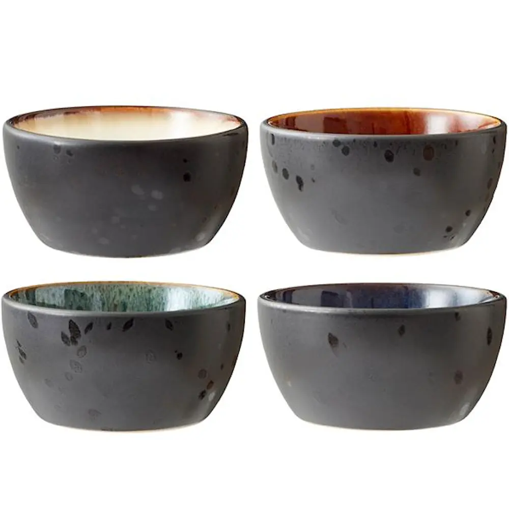 Bitz Kulhosetti 10 cm 4 kpl Musta