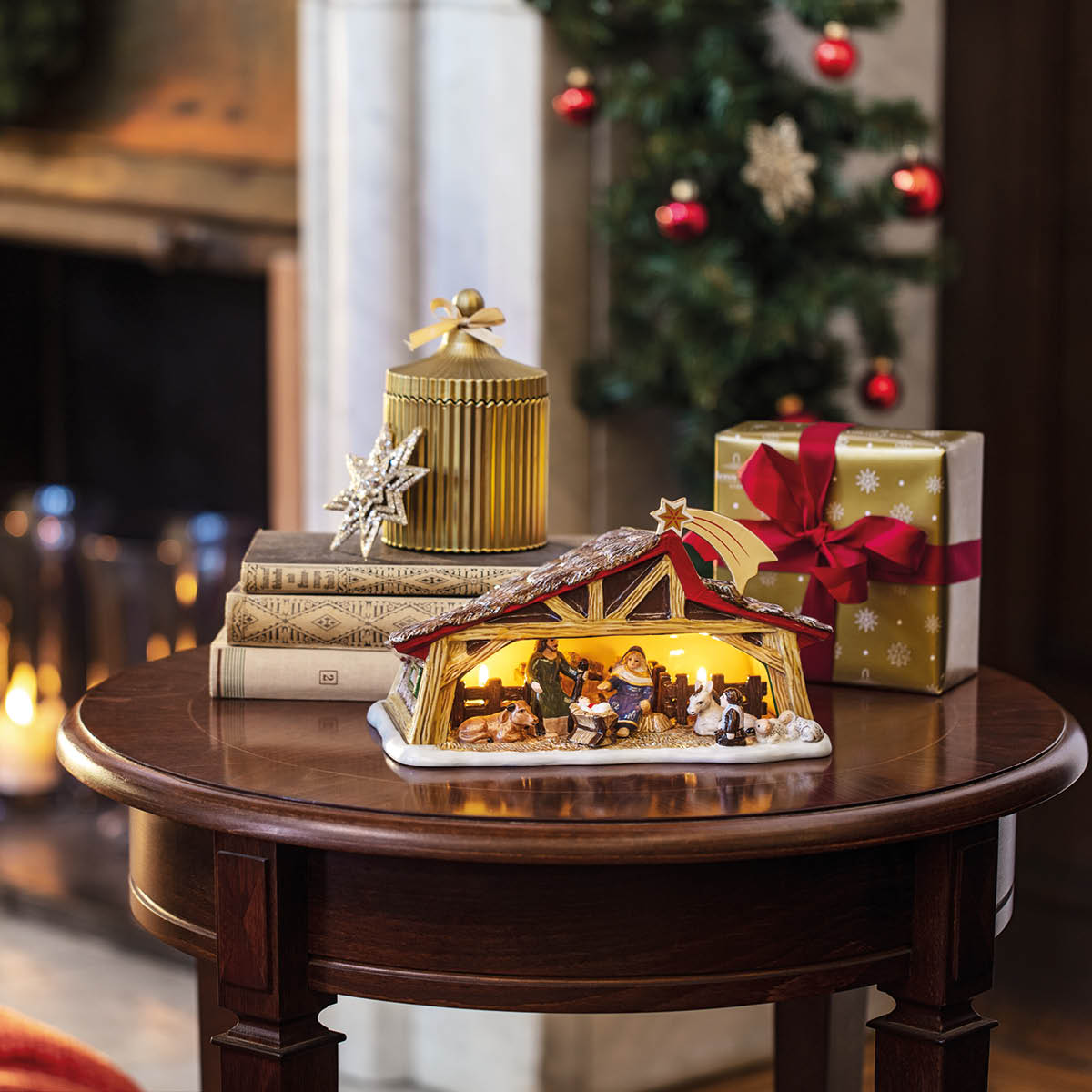 Villeroy & Boch Christmas Toy's Memory julekrybbe 16 cm