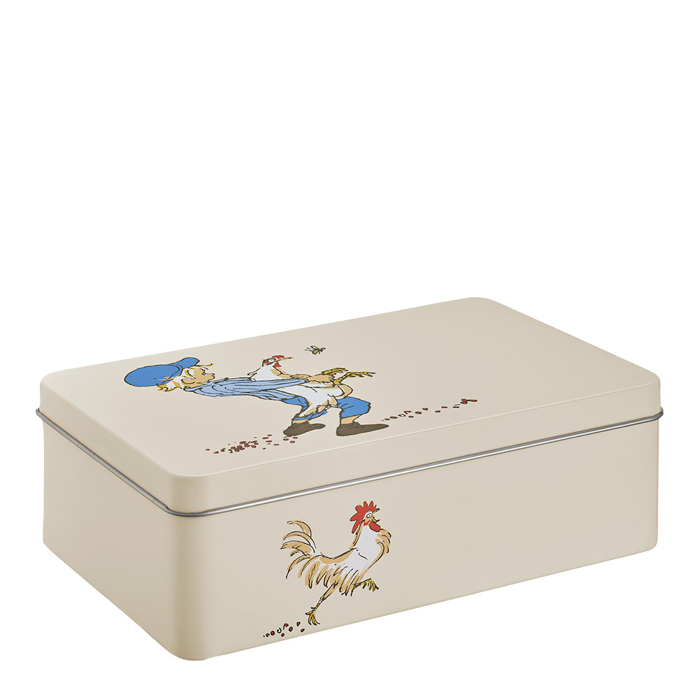 Muurla - Eemeli Peltipurkki 18x12 cm Cluck cluck