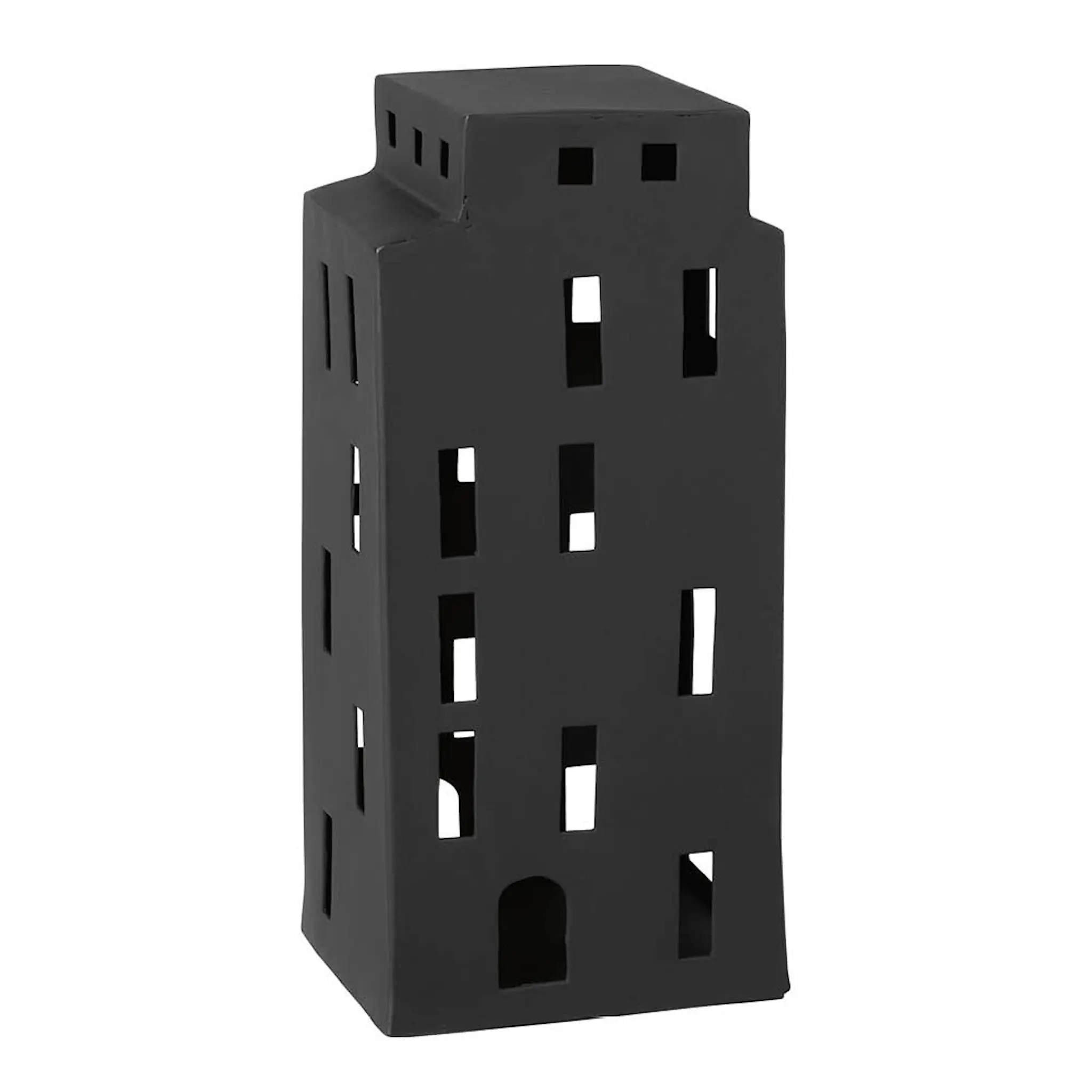 Villeroy & Boch Christmas Chic ljuslykta 22,5 cm svart