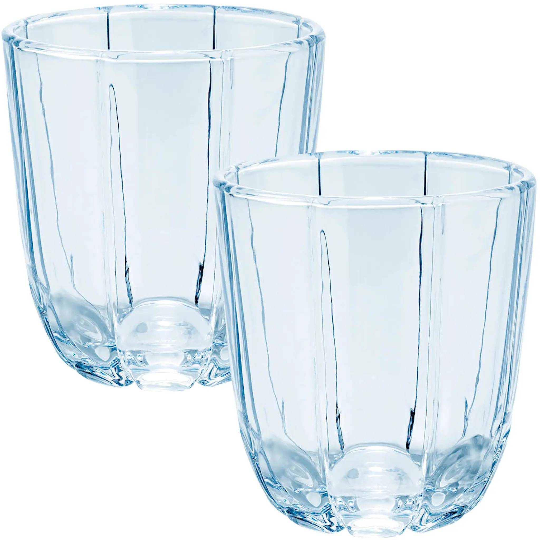Holmegaard Lily Vattenglas 32 cl 2-pack Blue iris