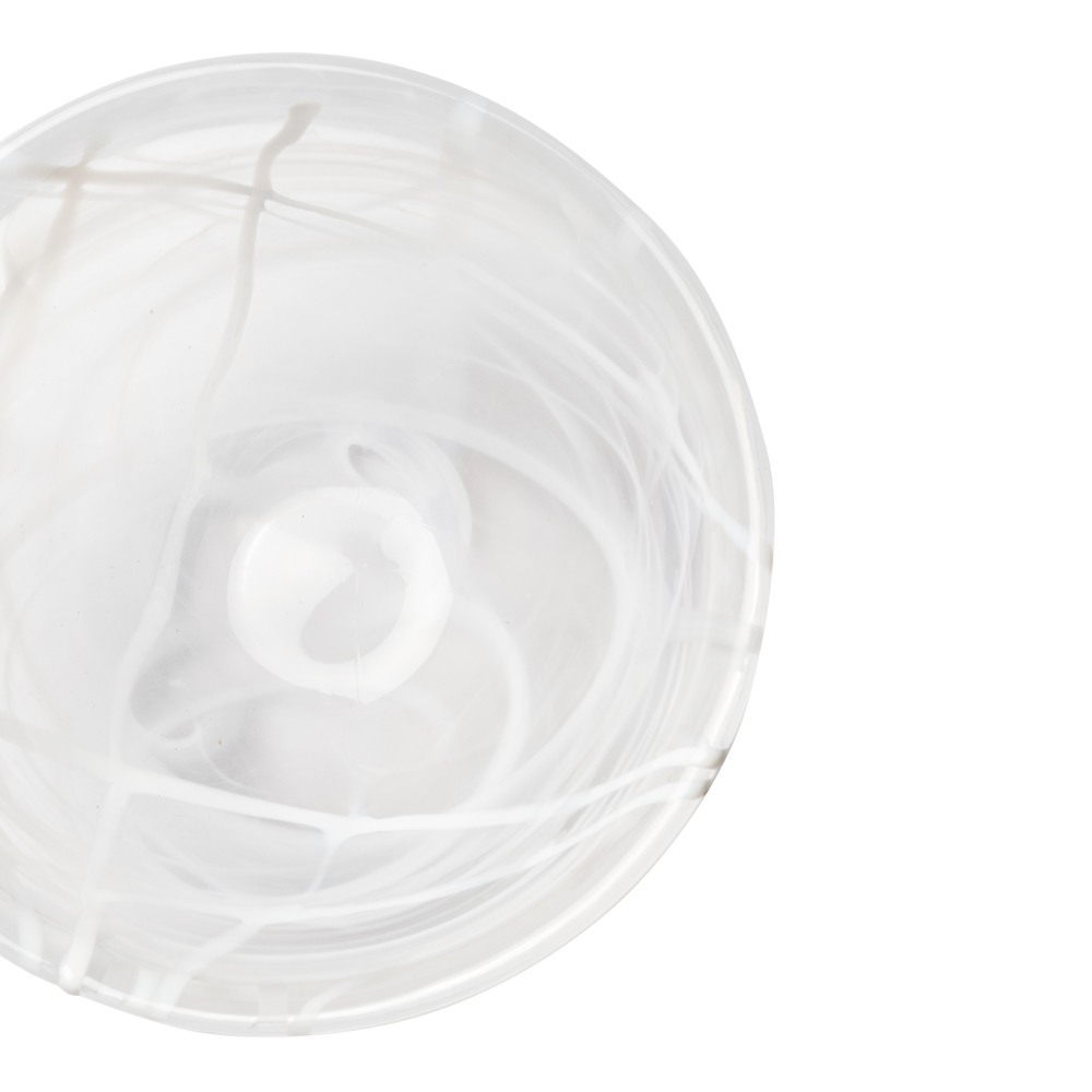 Kosta Boda Contrast Skål 16 cm Vit