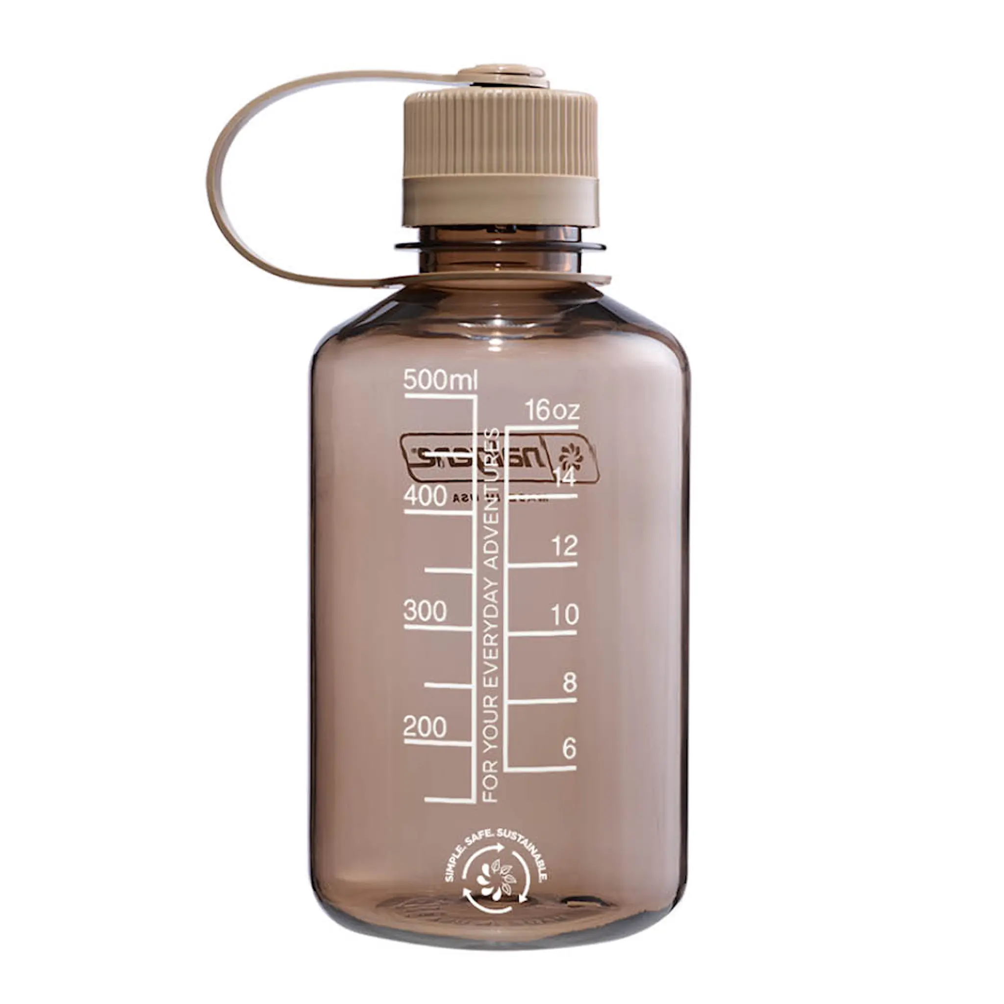 Nalgene Flaske 0,5L NM mocha brun