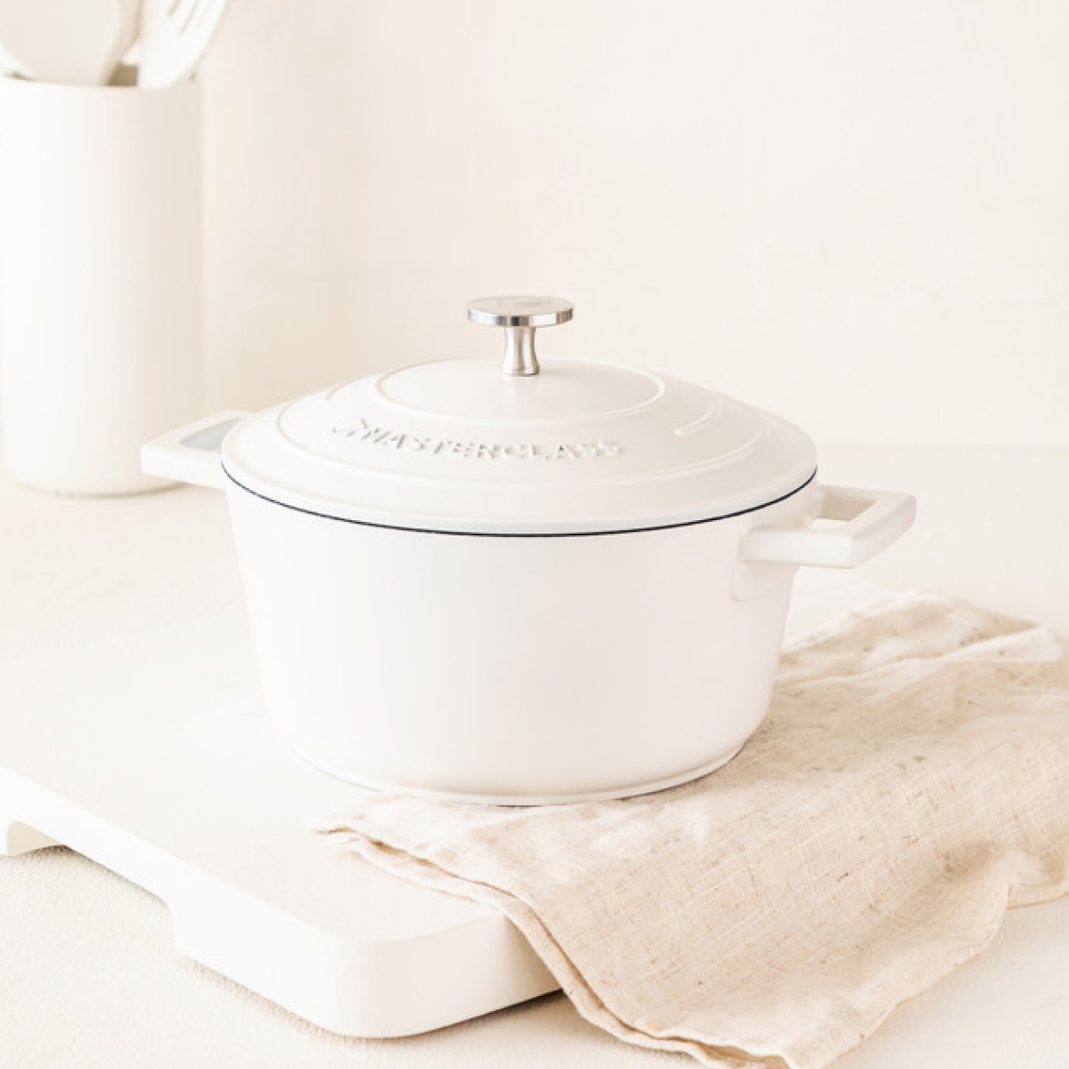 MasterClass Cast Aluminium Pata 2,5 L Creme