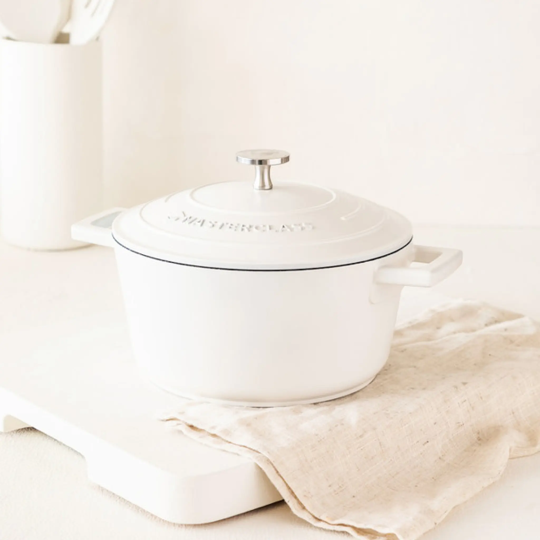 MasterClass Cast Aluminium Pata 2,5 L Creme