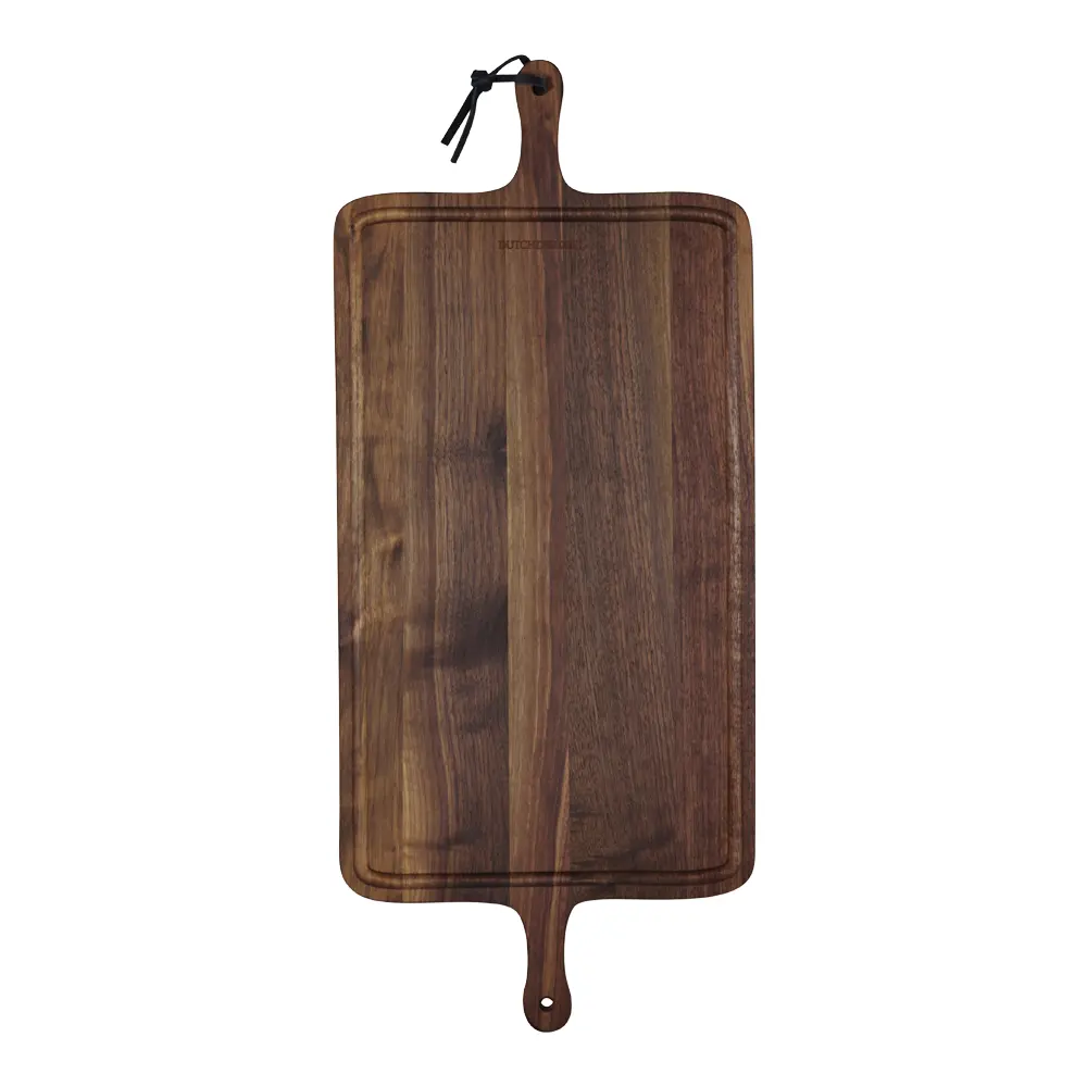 BBQ XL Suorakulmainen Leikkuulauta Saksanpähkinä