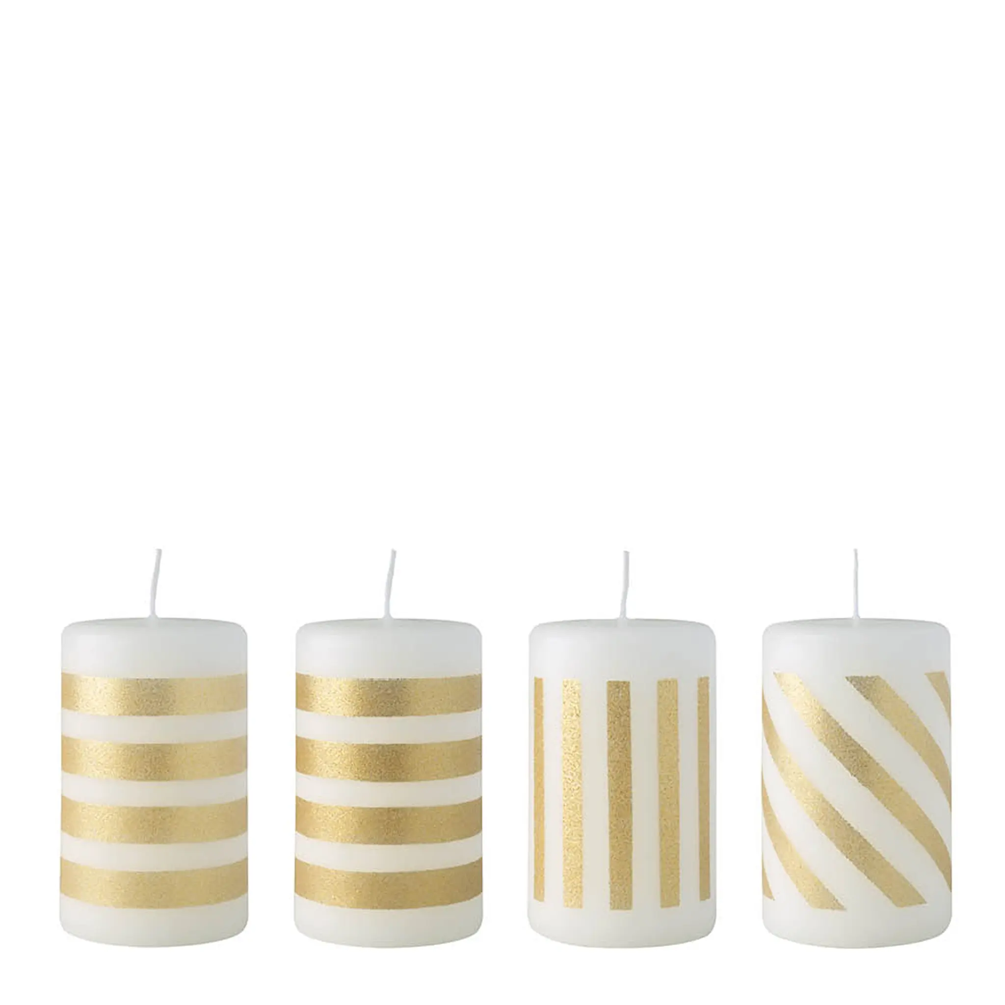 Villeroy & Boch Christmas Chic blockljus 25 cm 4-pack vit