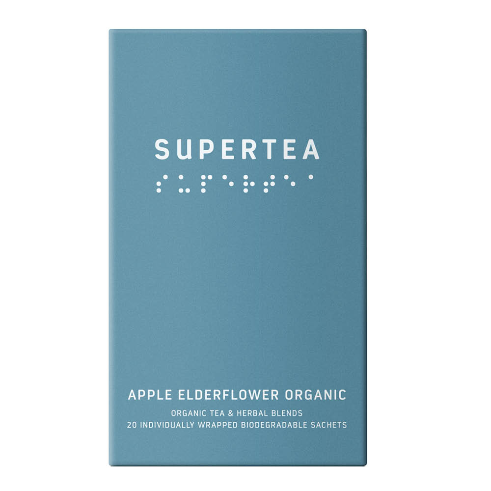 Teministeriet Supertea ekologiskt örtte 30g 20-pack äpple fläderblom