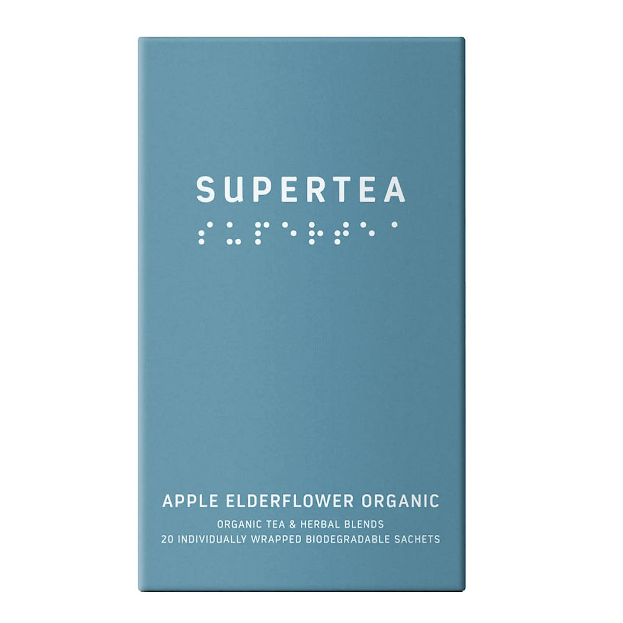 Teministeriet Supertea ekologiskt örtte 30g 20-pack äpple fläderblom