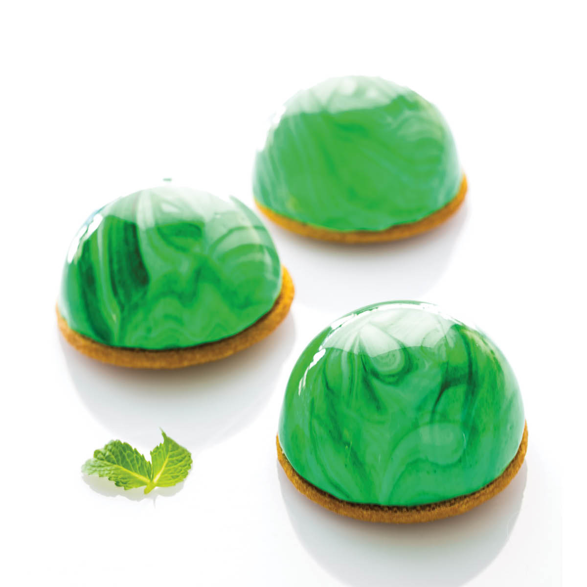 Silikomart Silikonform halvkule 5 stk 8x4 cm