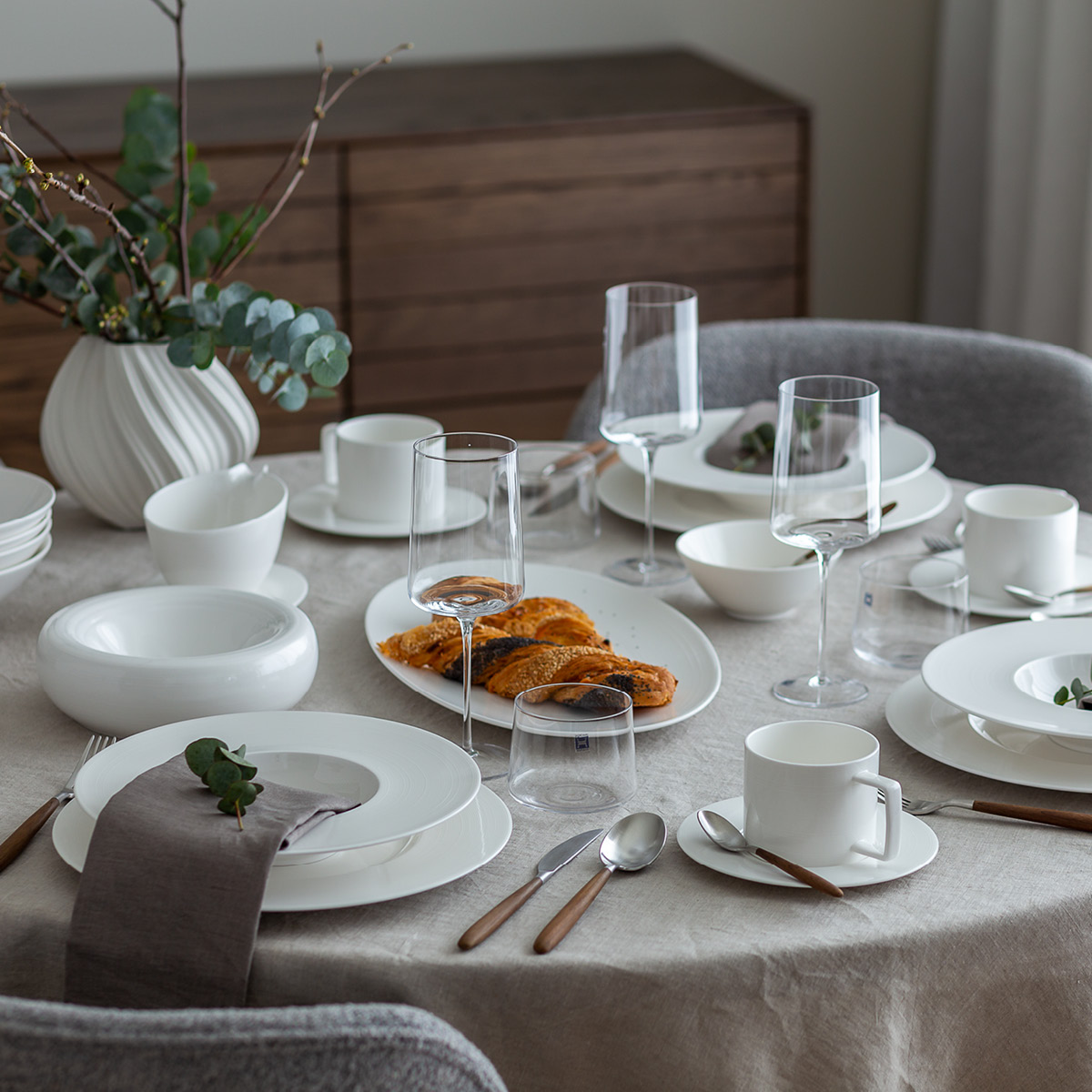 Royal Porcelain Blanche Lautanen 29,5 cm Valkoinen