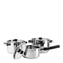 Nordic Kitchen grytset 6 delar stål