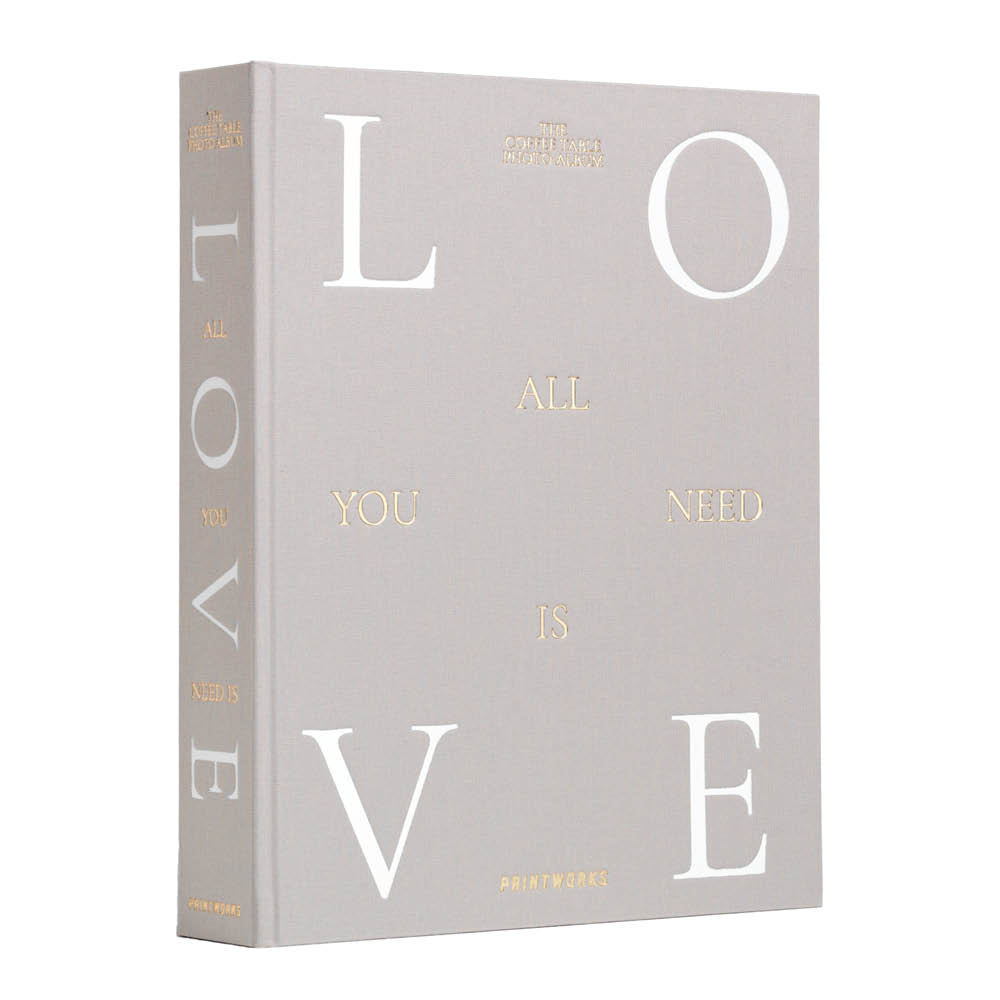 Printworks - Valokuva-albumi All You Need is Love