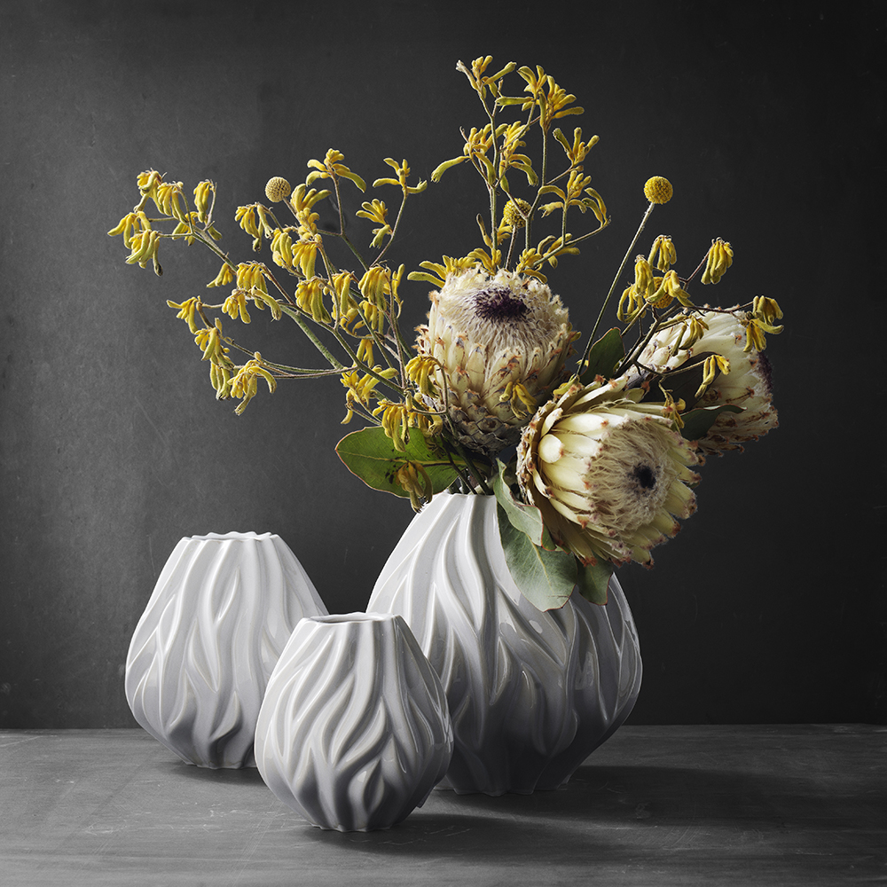 Morsö Flame Maljakko 15 cm Valkoinen