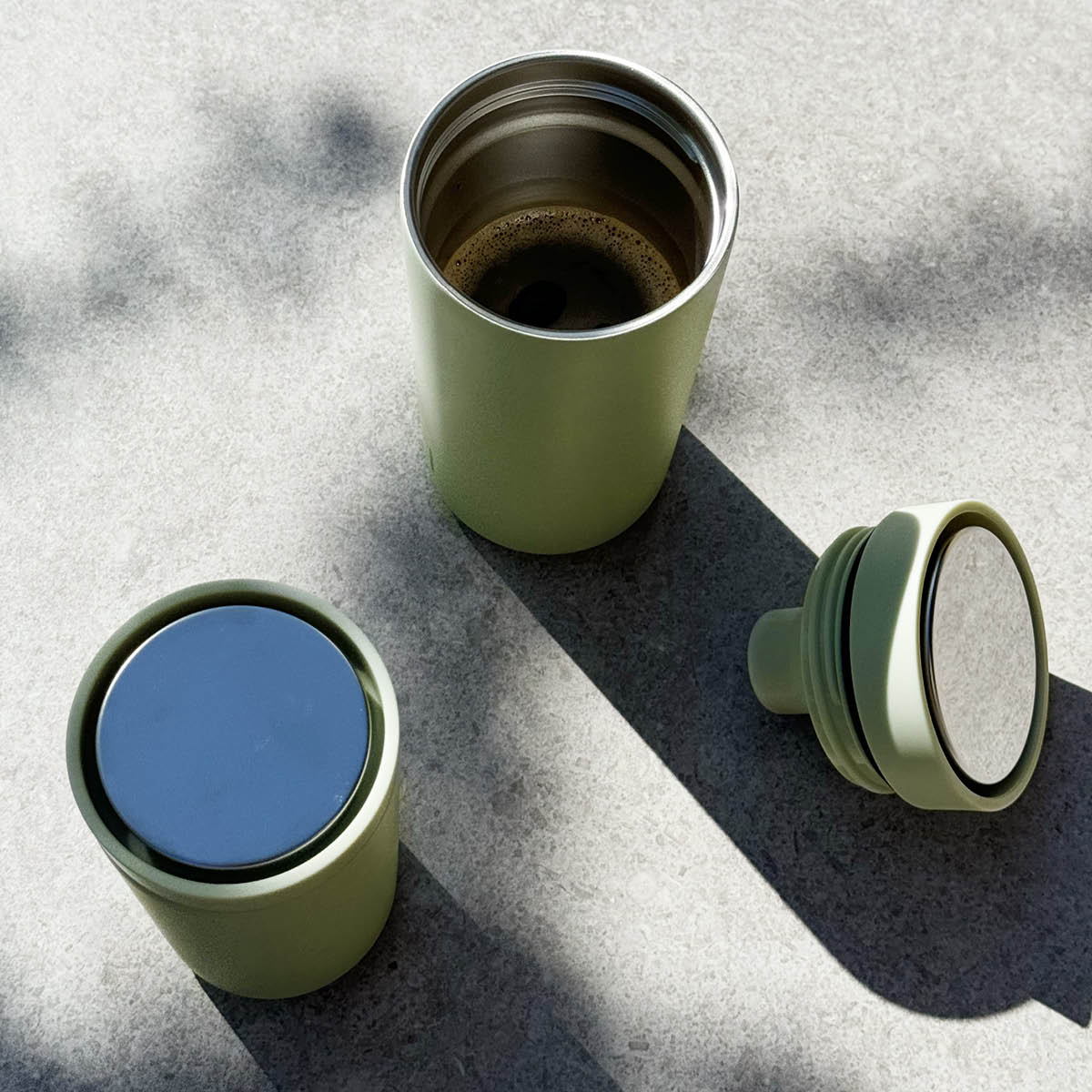Stelton To Go Click Termosmuki 20 cl Soft Fern Green