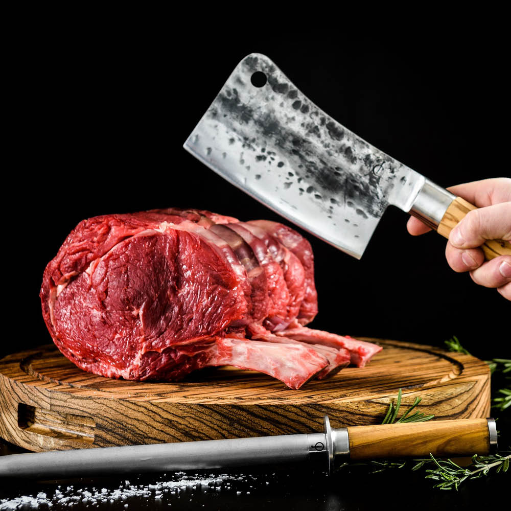 Forged Olive diamantbryne 26 cm